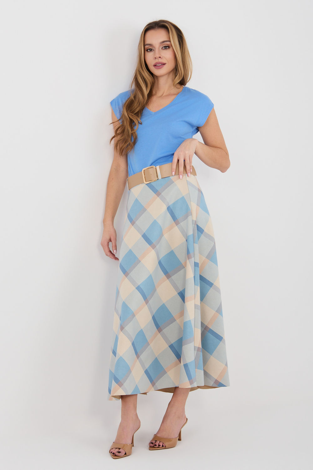 Long skirt model 225489 Italy Moda