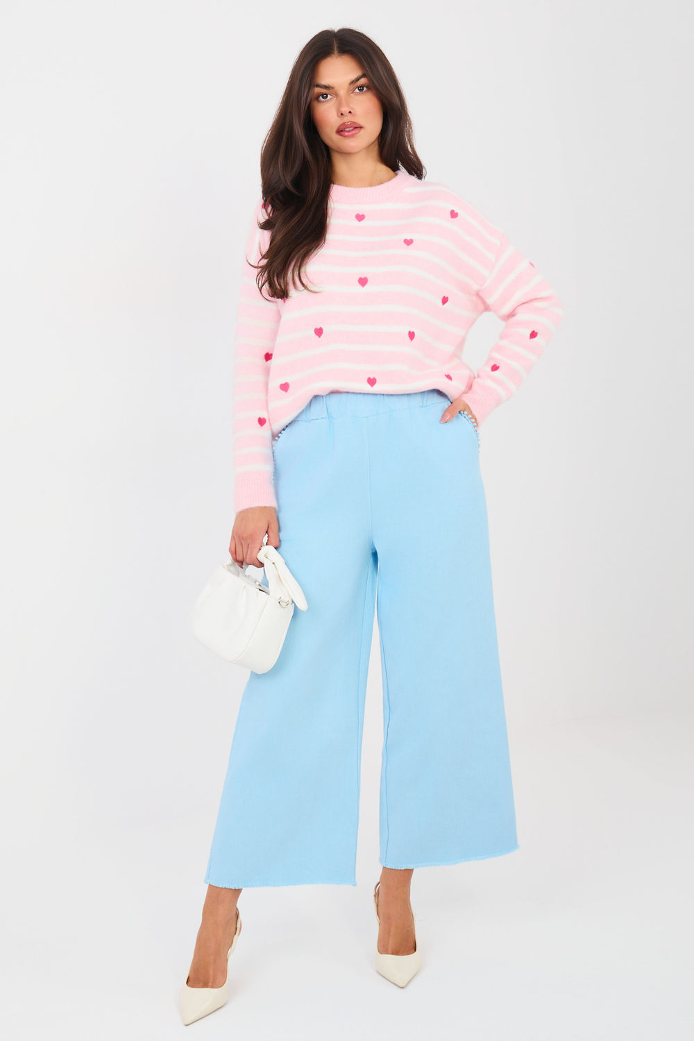 Women trousers model 223768 Italy Moda