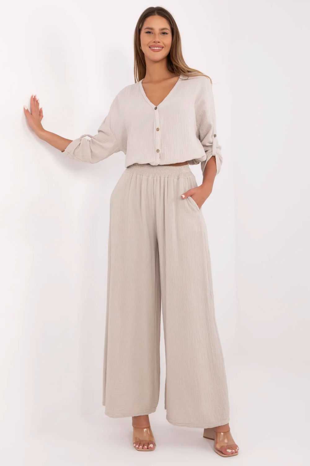 Women trousers model 211272 Italy Moda