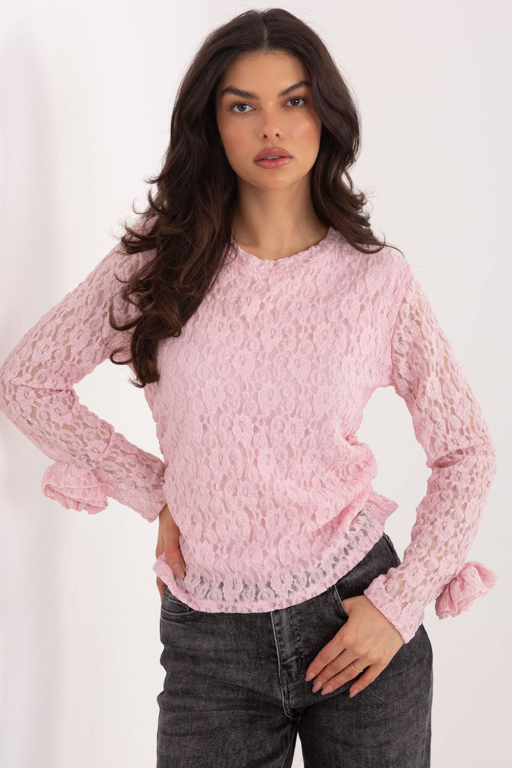 Lace blouse model 222457 Italy Moda