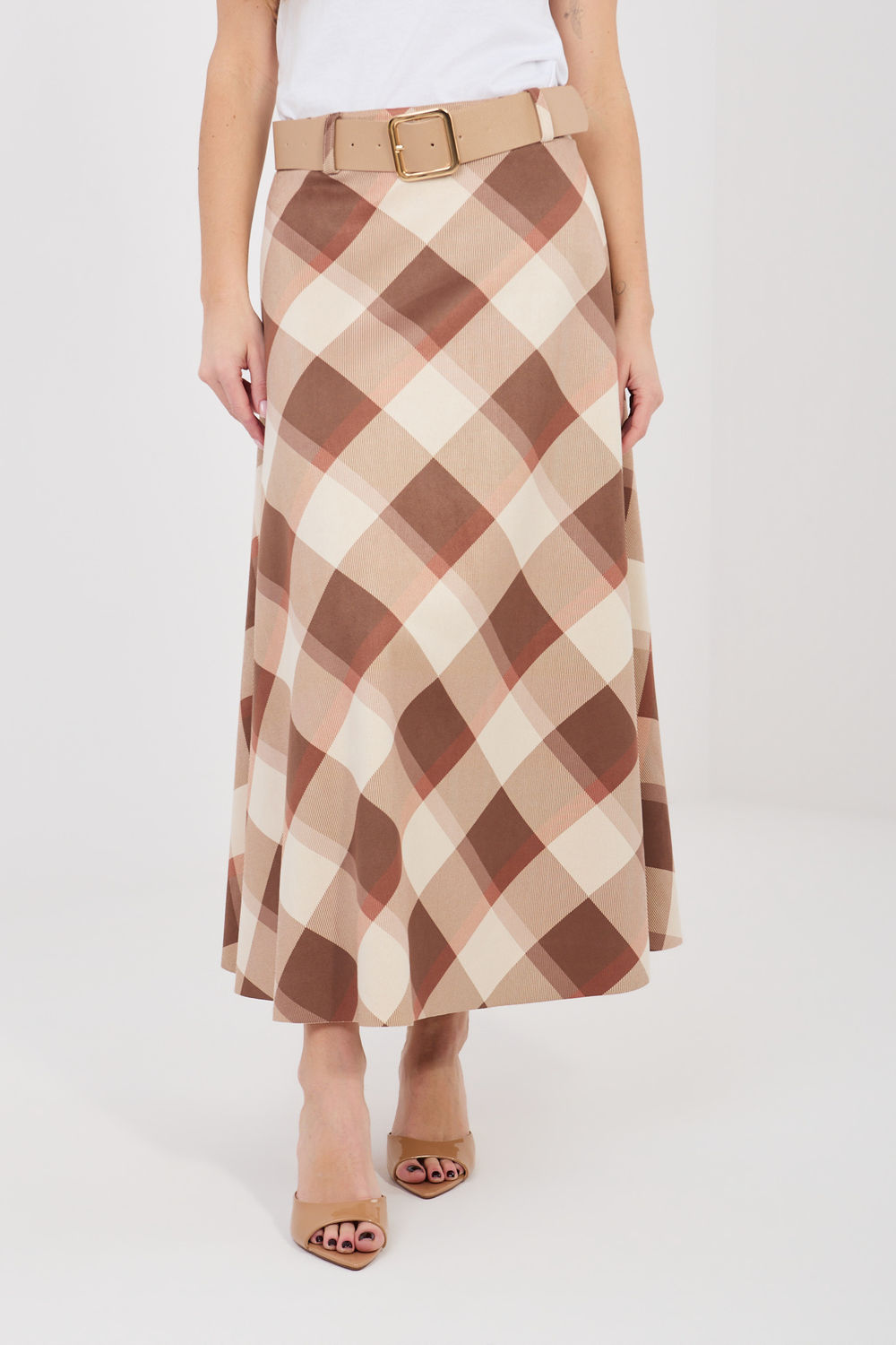 Long skirt model 225491 Italy Moda
