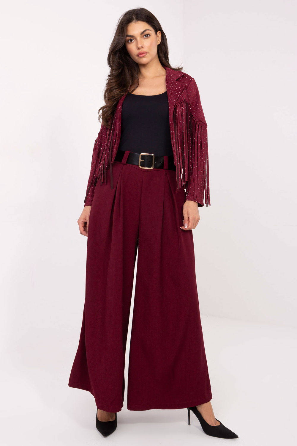 Women trousers model 220026 Italy Moda