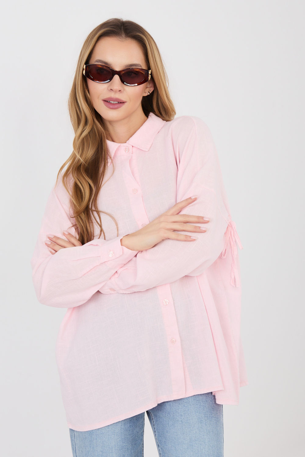 Long sleeve shirt model 225514 Italy Moda