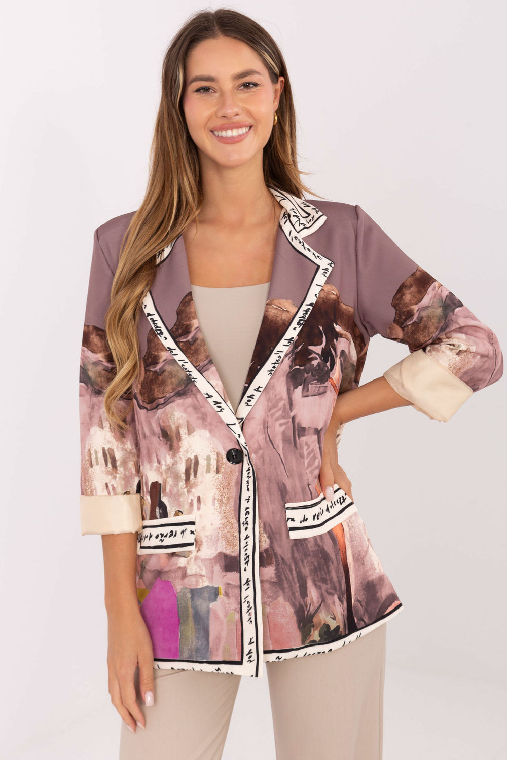 Jacket model 220052 Italy Moda