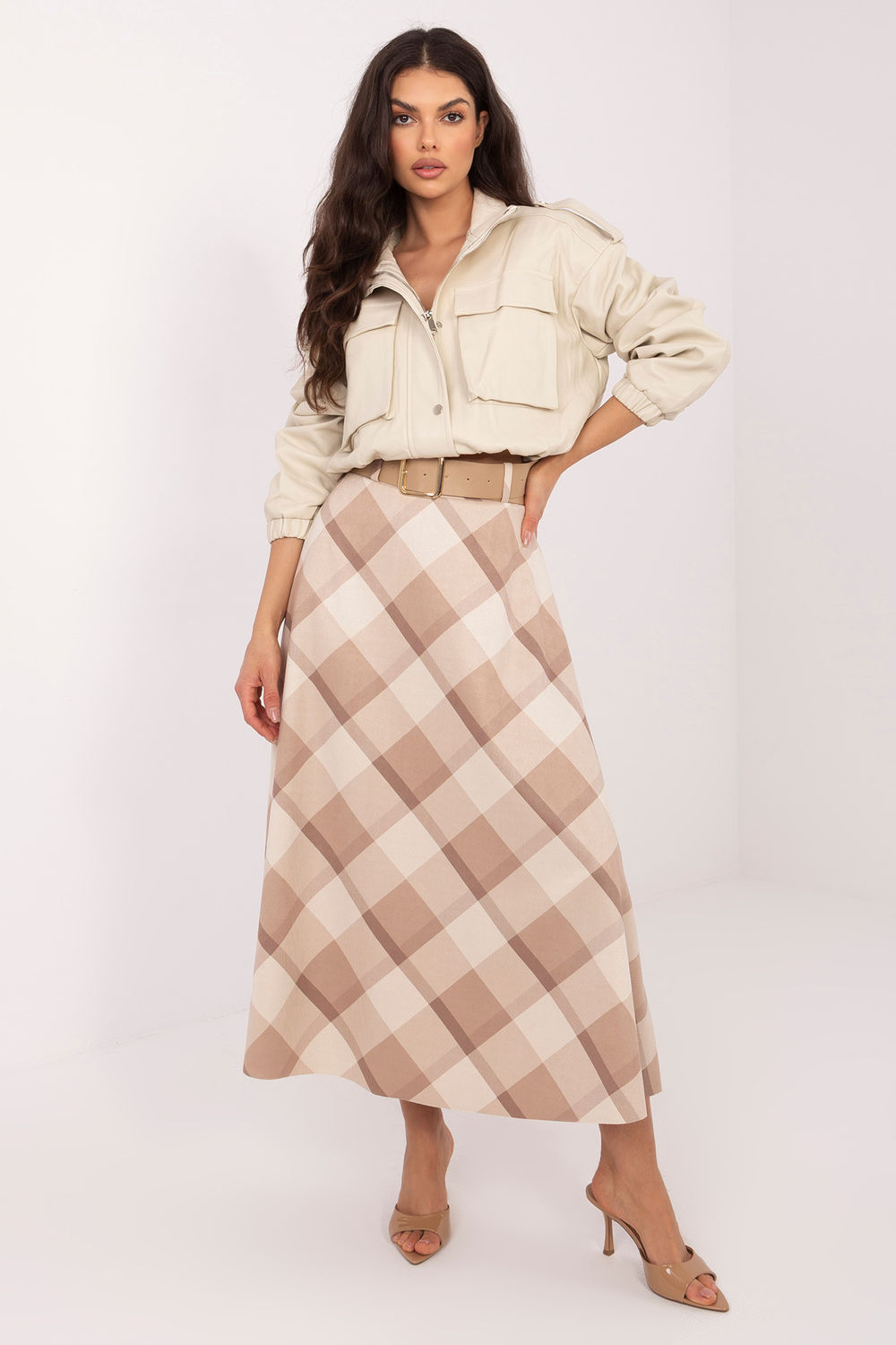 Long skirt model 226009 Italy Moda