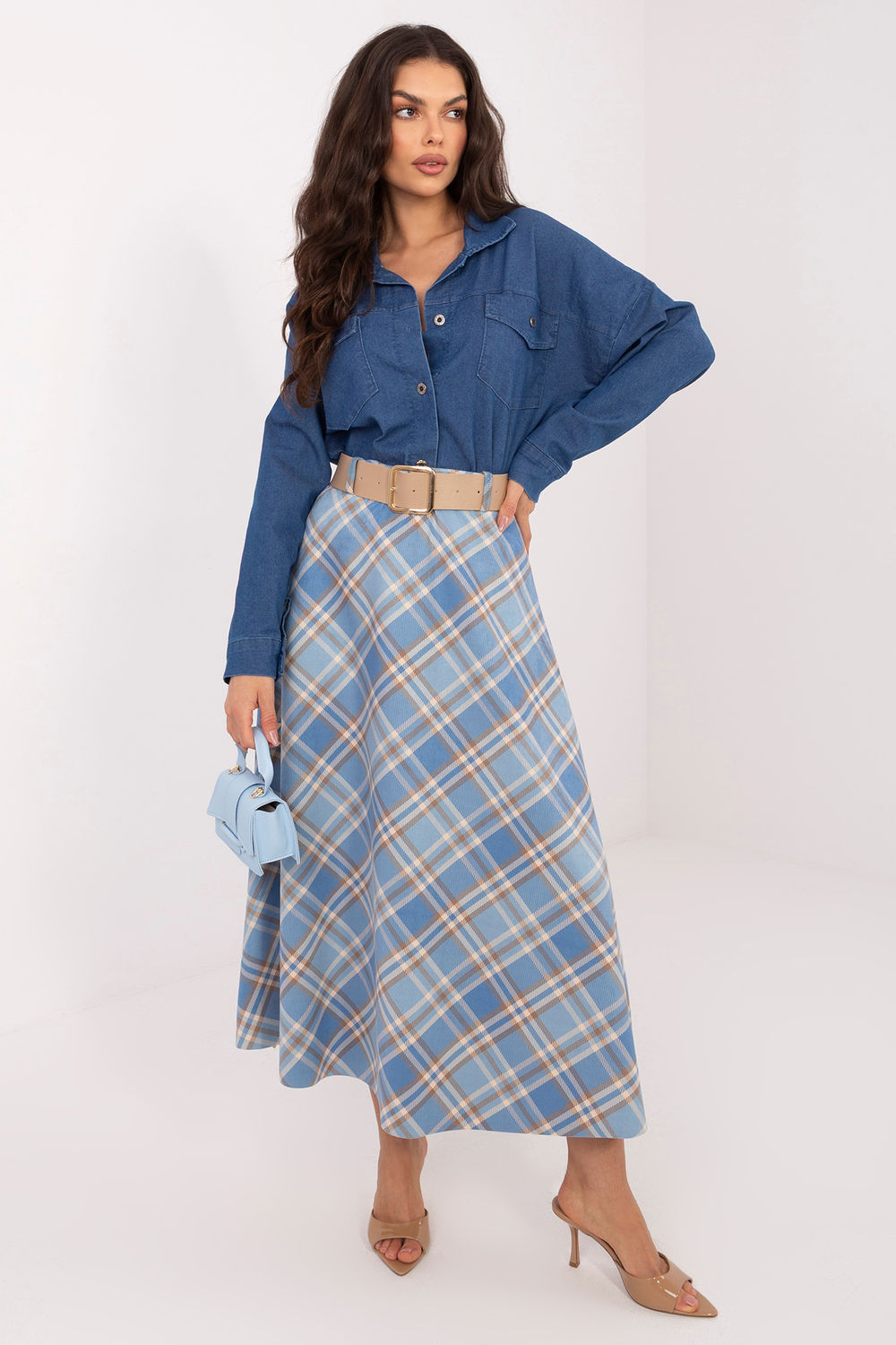 Long skirt model 226010 Italy Moda