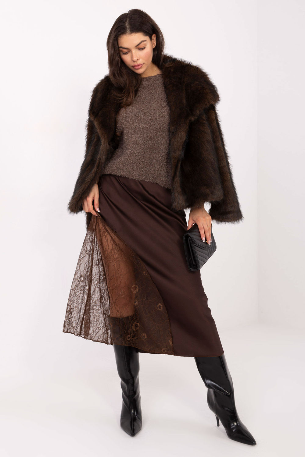 Lace skirt model 220884 Rue Paris