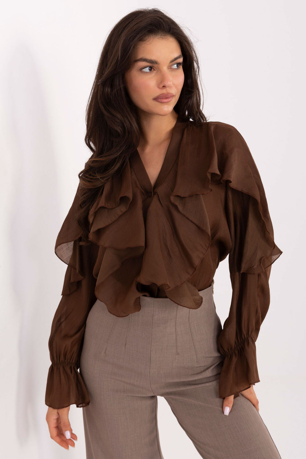 Long sleeve shirt model 218415 Rue Paris