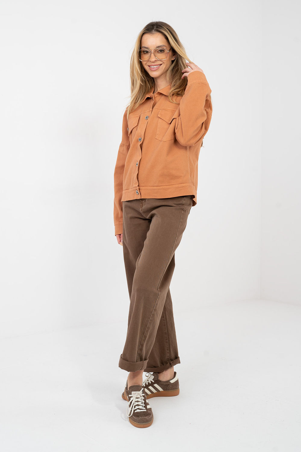 Denim jacket model 223816 Rue Paris