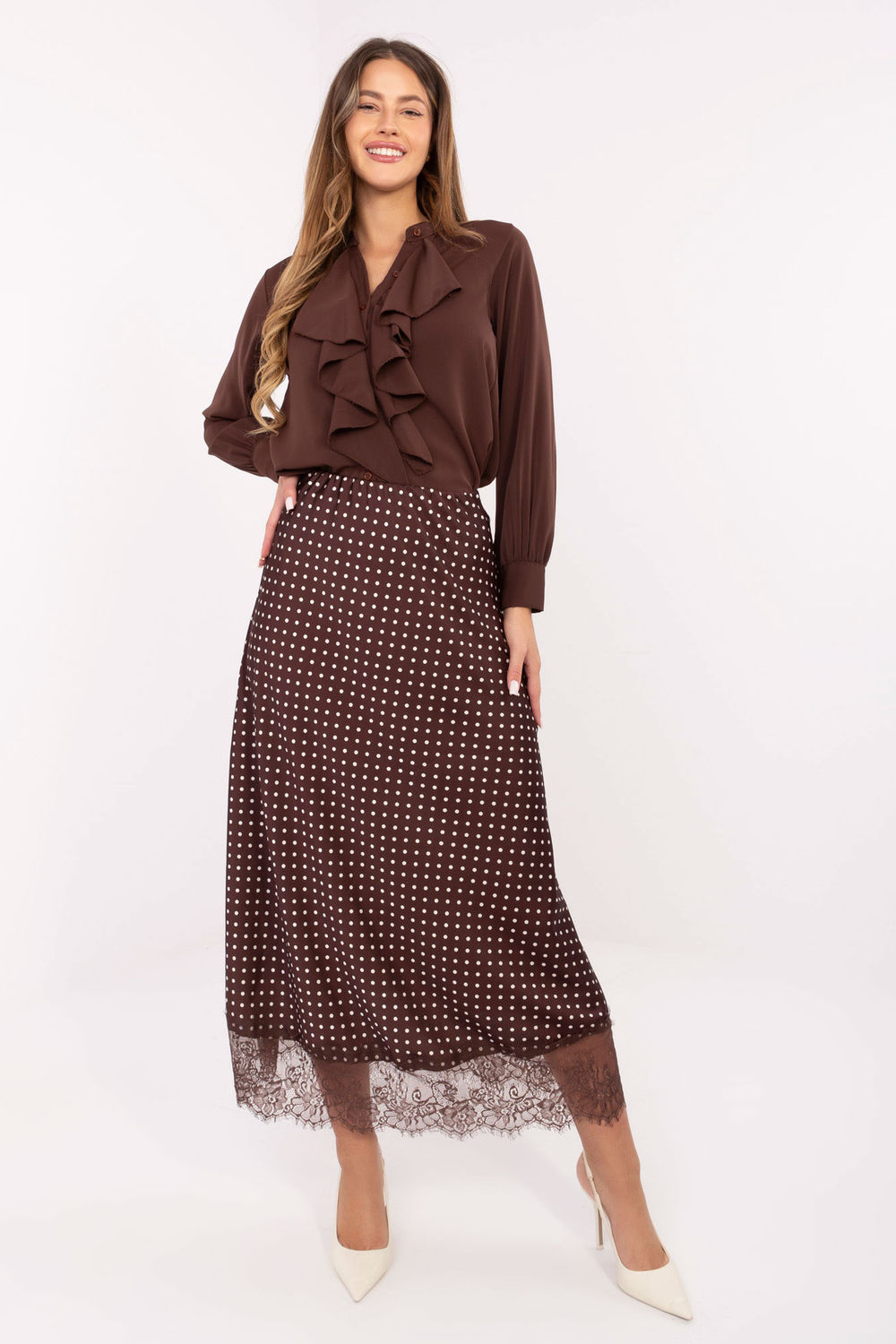 Long skirt model 219868 Rue Paris