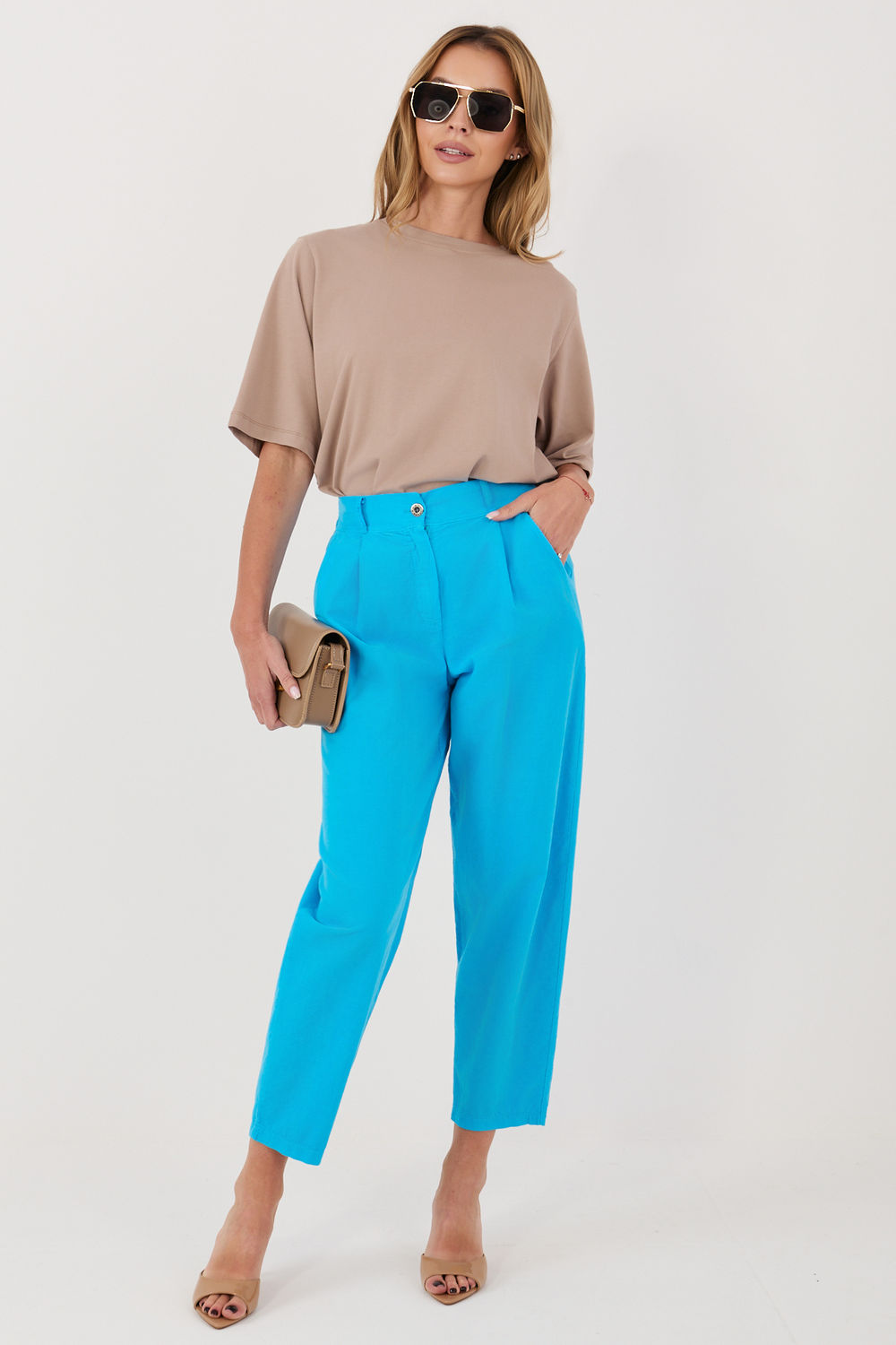 corduroy trousers model 228357 Rue Paris