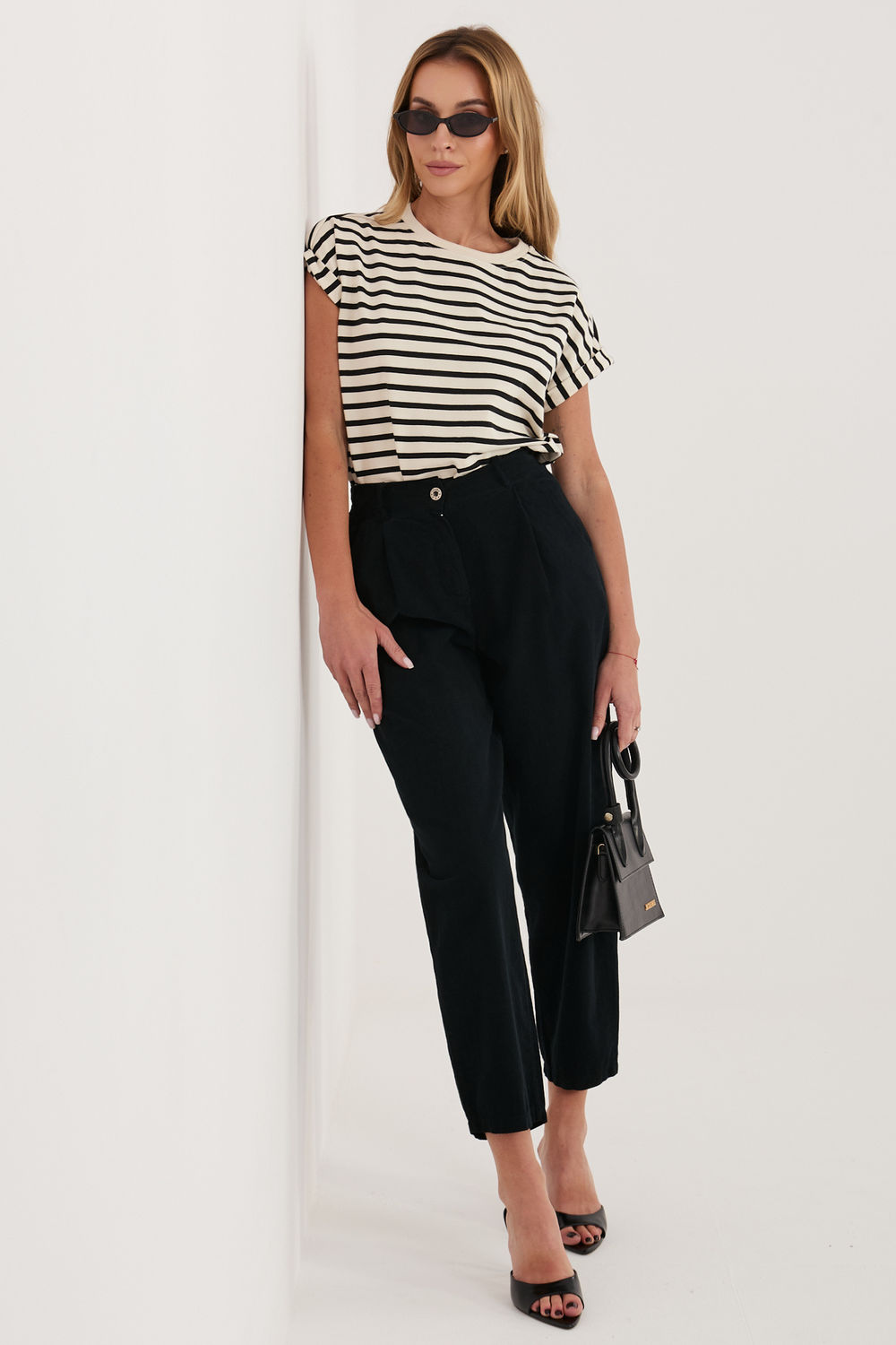 corduroy trousers model 228358 Rue Paris