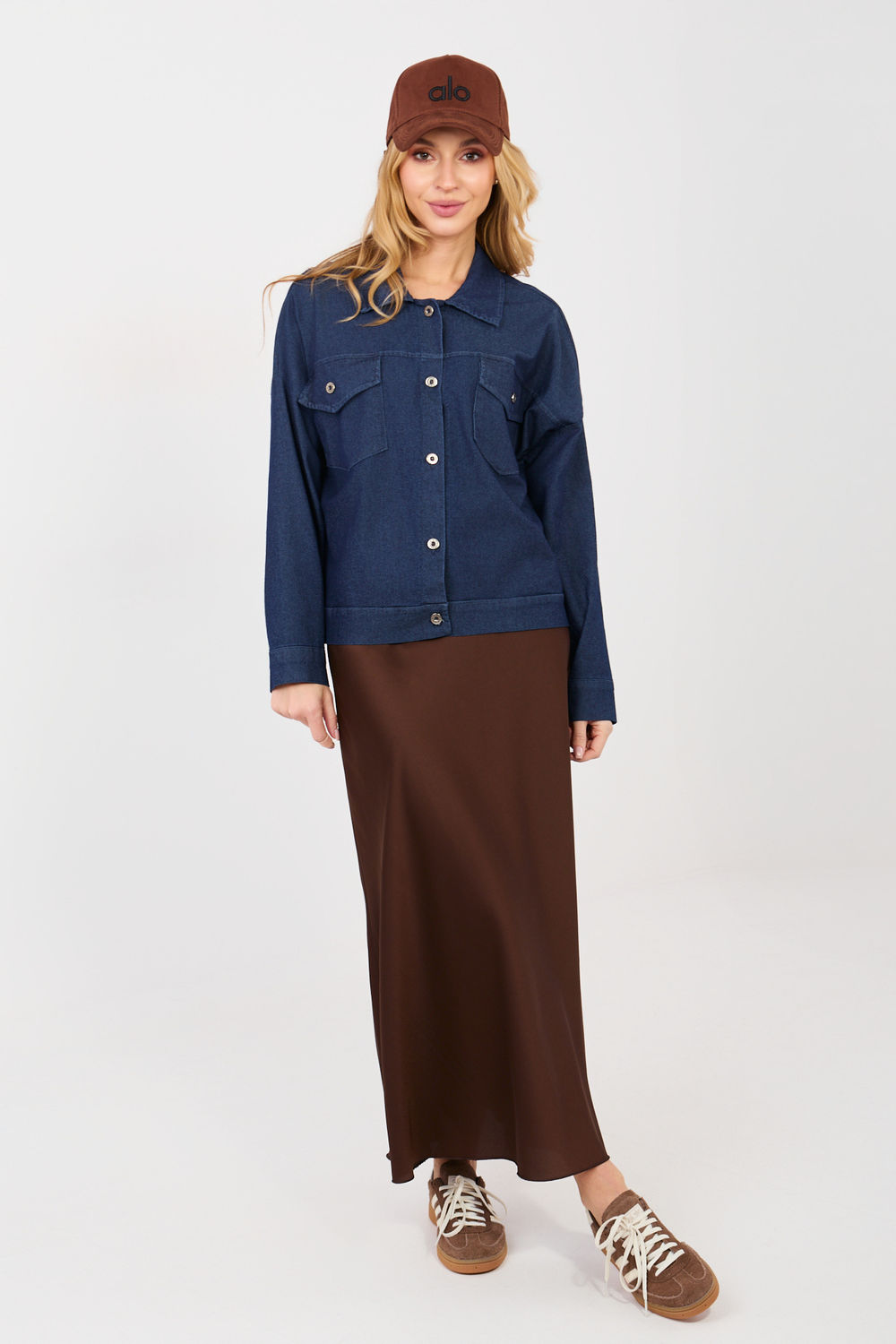 Denim jacket model 223821 Rue Paris