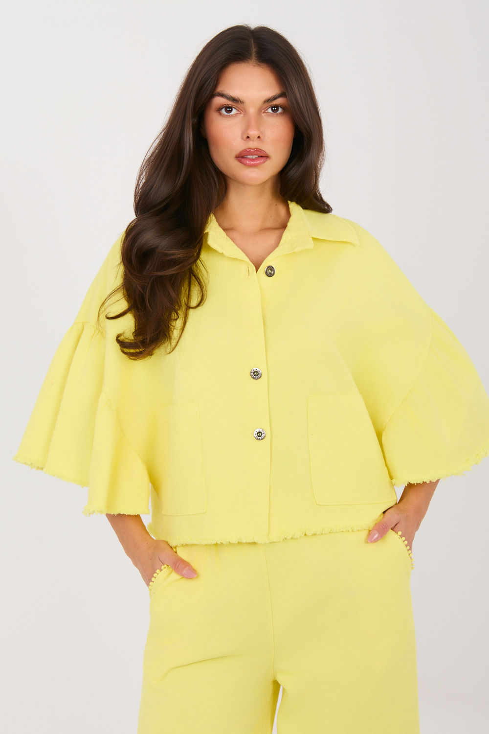 Denim jacket model 223632 Rue Paris
