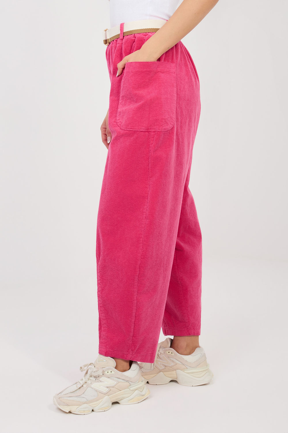 corduroy trousers model 225095 Rue Paris
