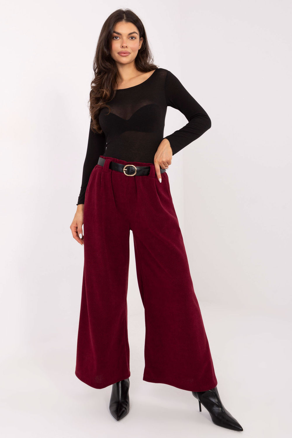 corduroy trousers model 220876 Rue Paris