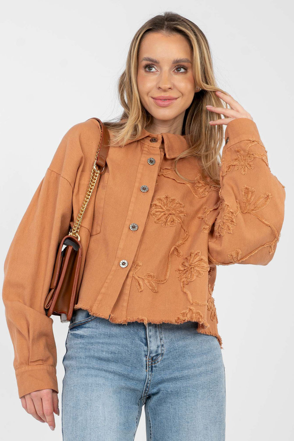 Denim jacket model 223792 Rue Paris