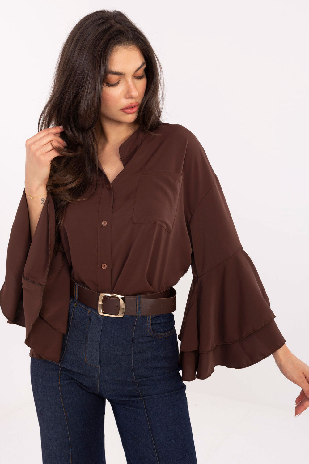 Long sleeve shirt model 219625 Rue Paris