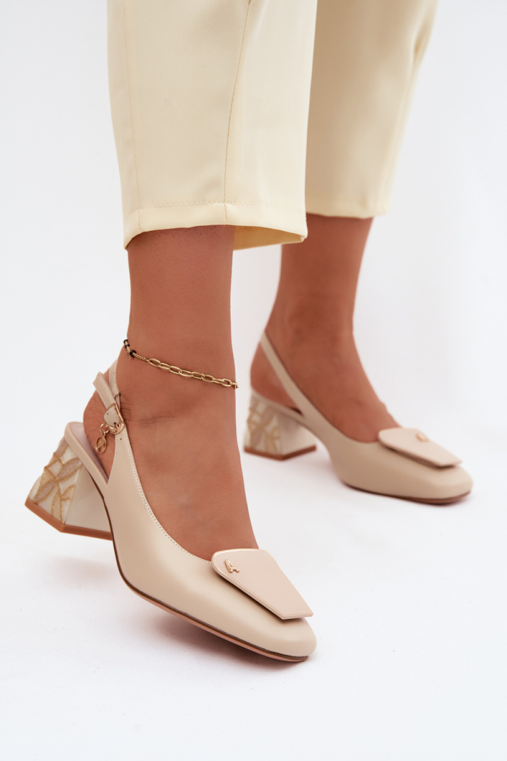 Block heel pumps model 228407 Step in style