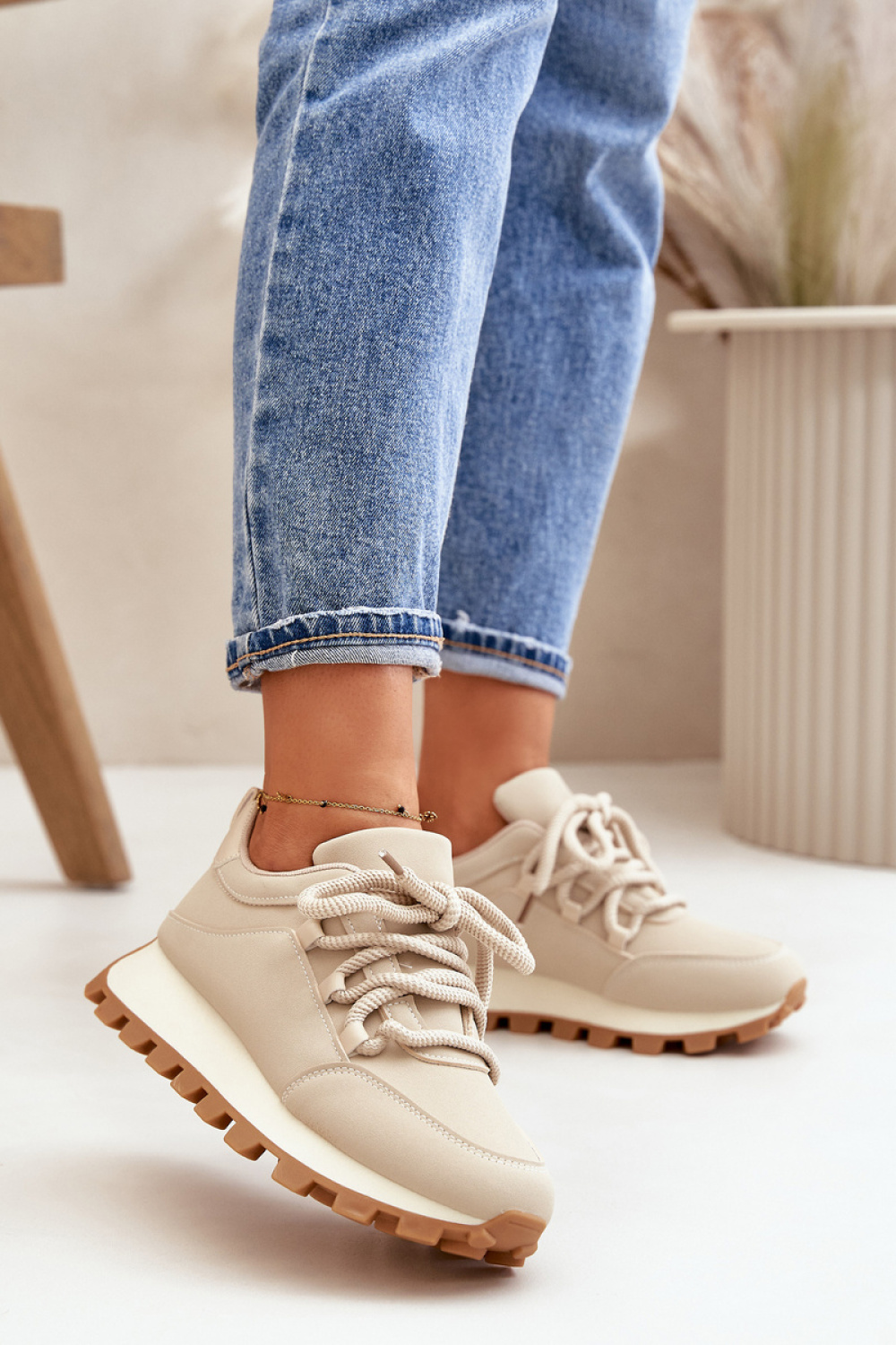 Platform sneakers model 199880 Step in style  Size 38