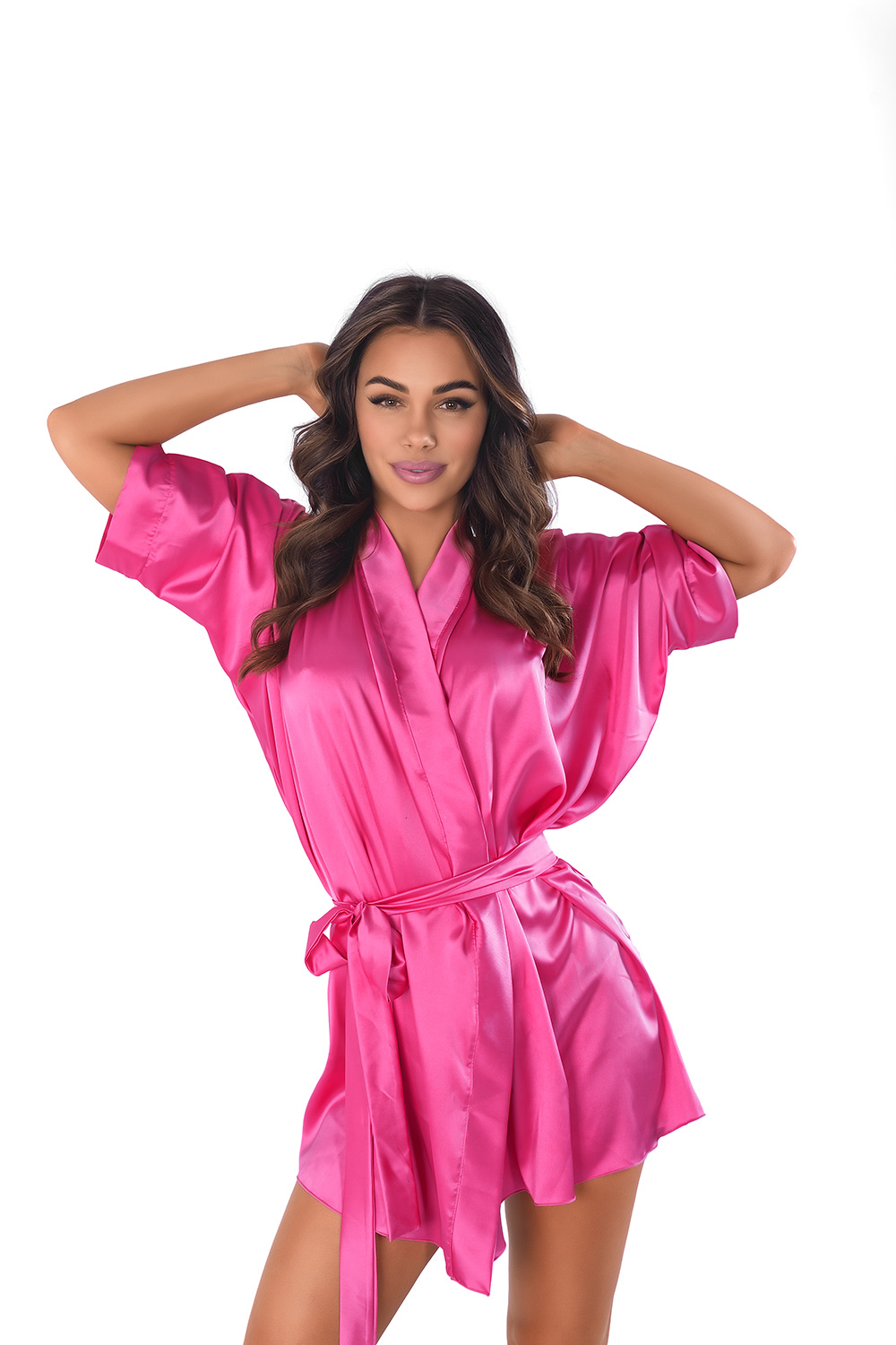 Bathrobe model 181225 Anais