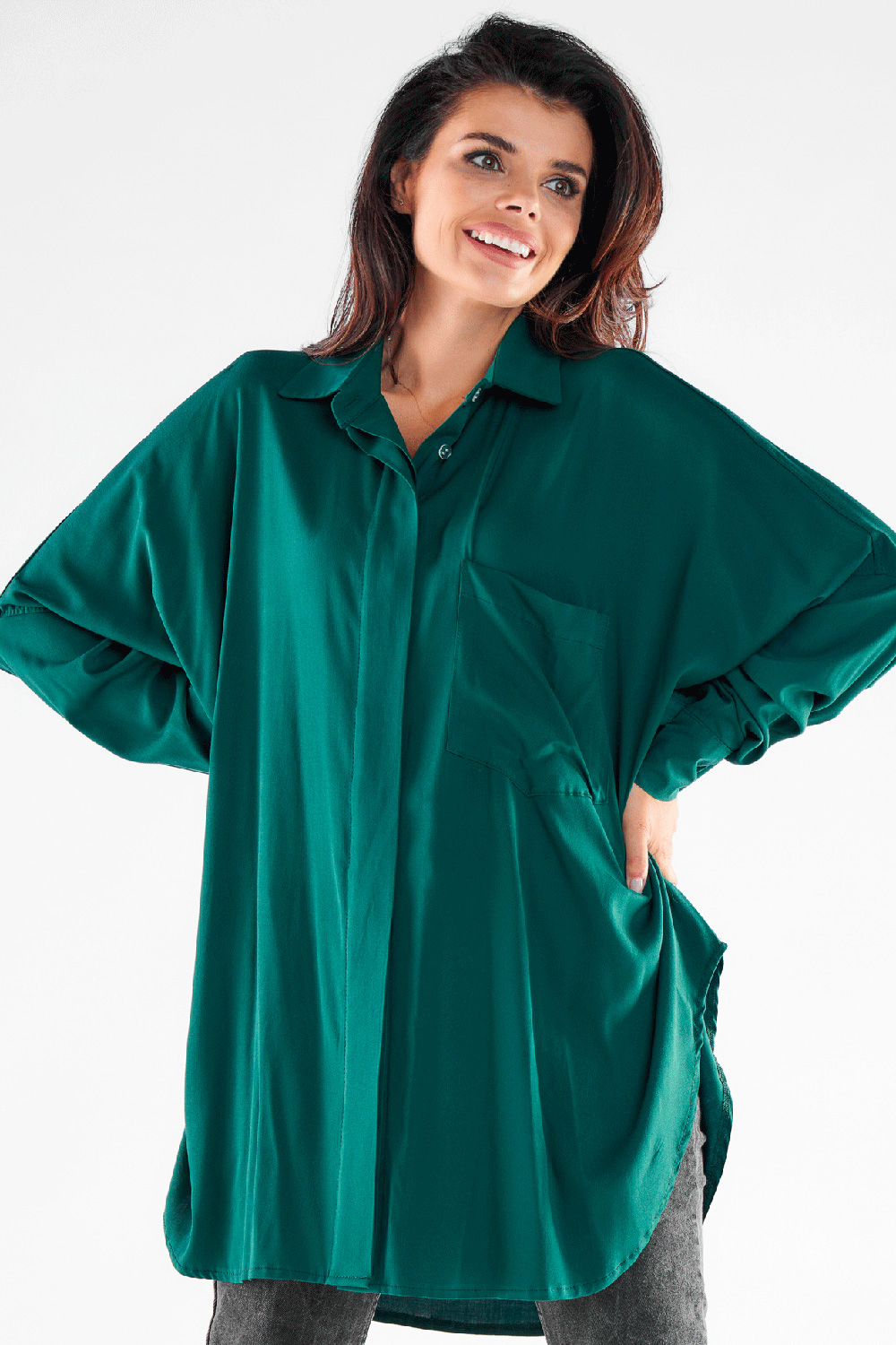 Long sleeve shirt model 173910 awama