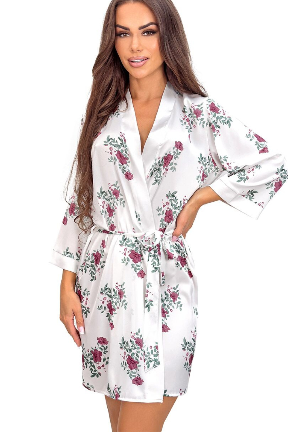 Short bathrobe model 228595 Donna