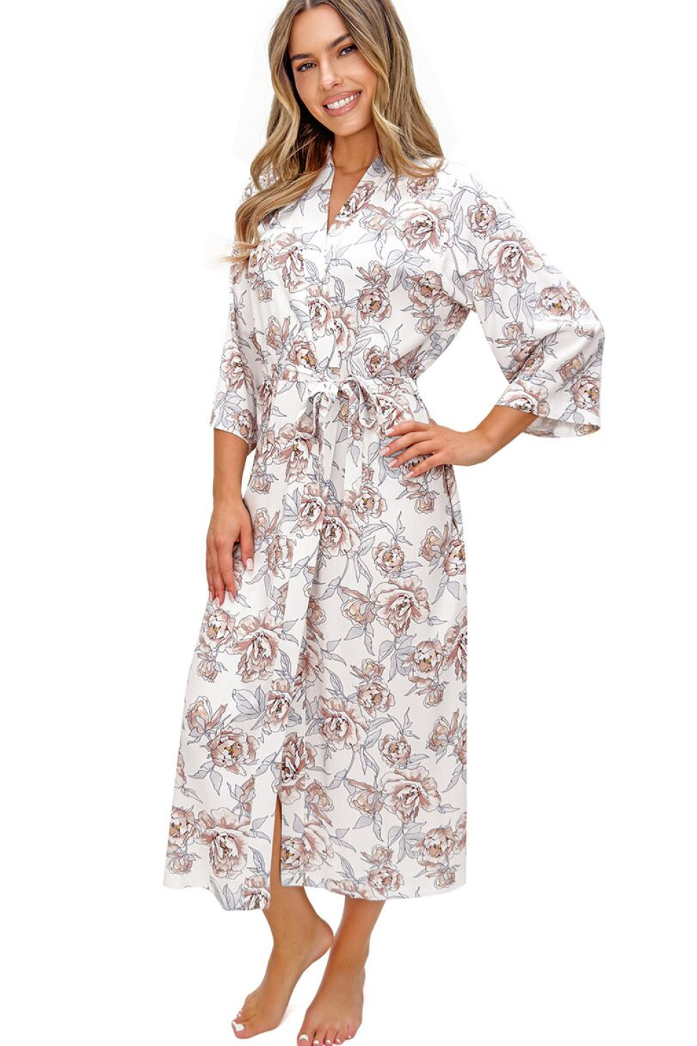 Bathrobe model 228612 Donna
