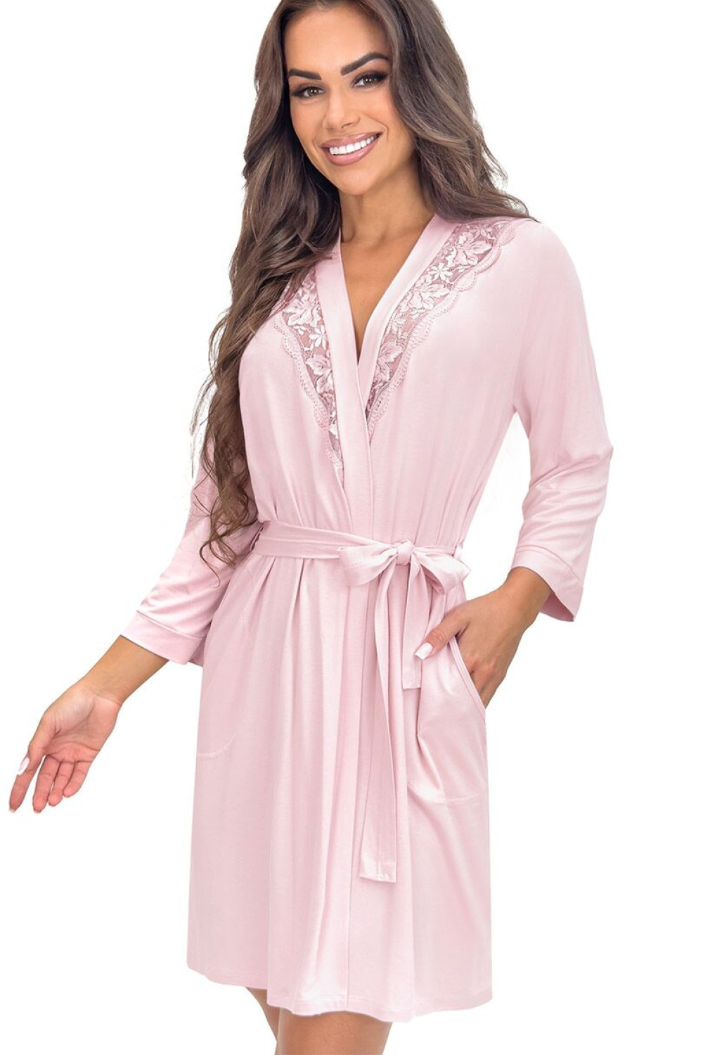 Short bathrobe model 228614 Donna