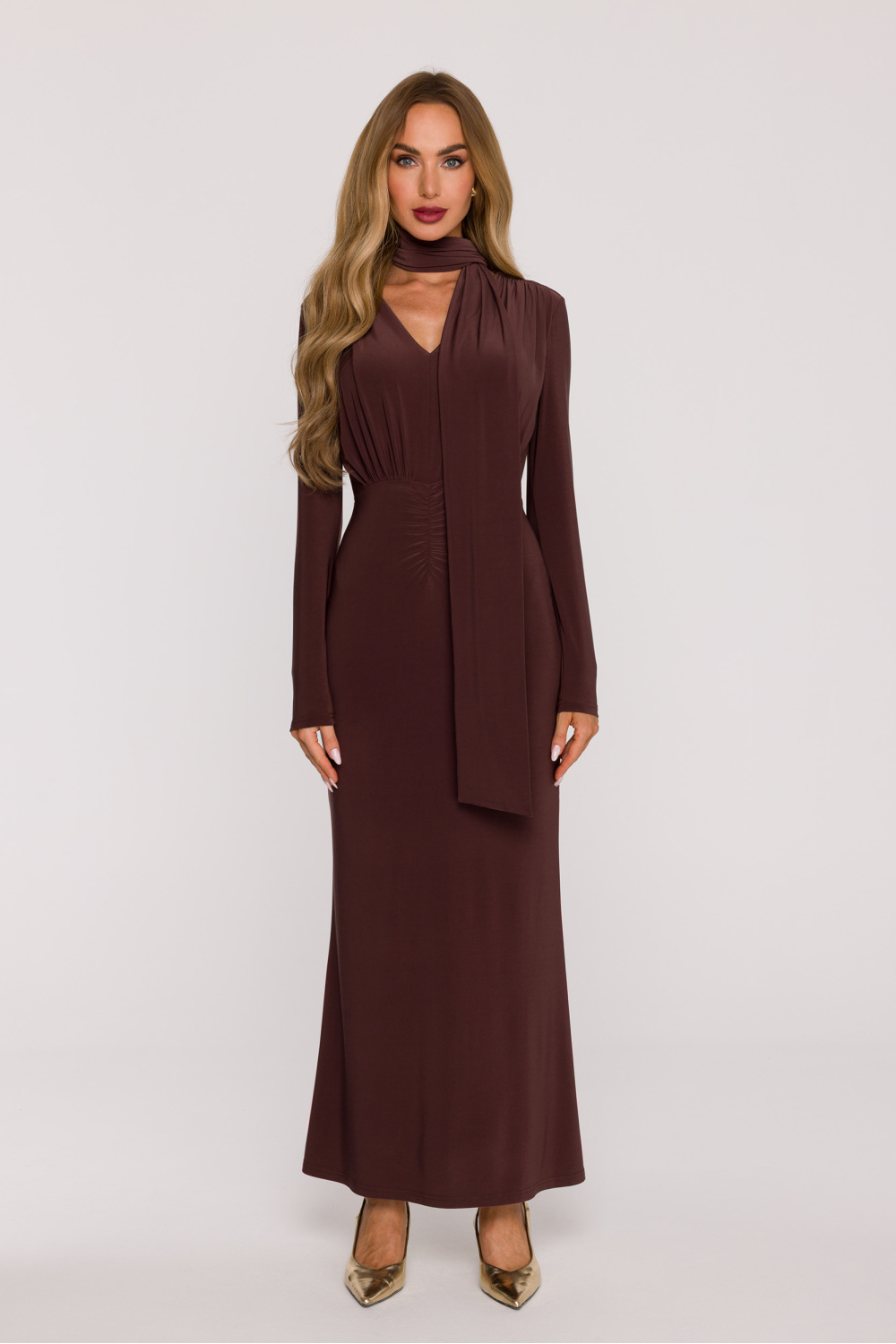 Long dress model 219989 Moe