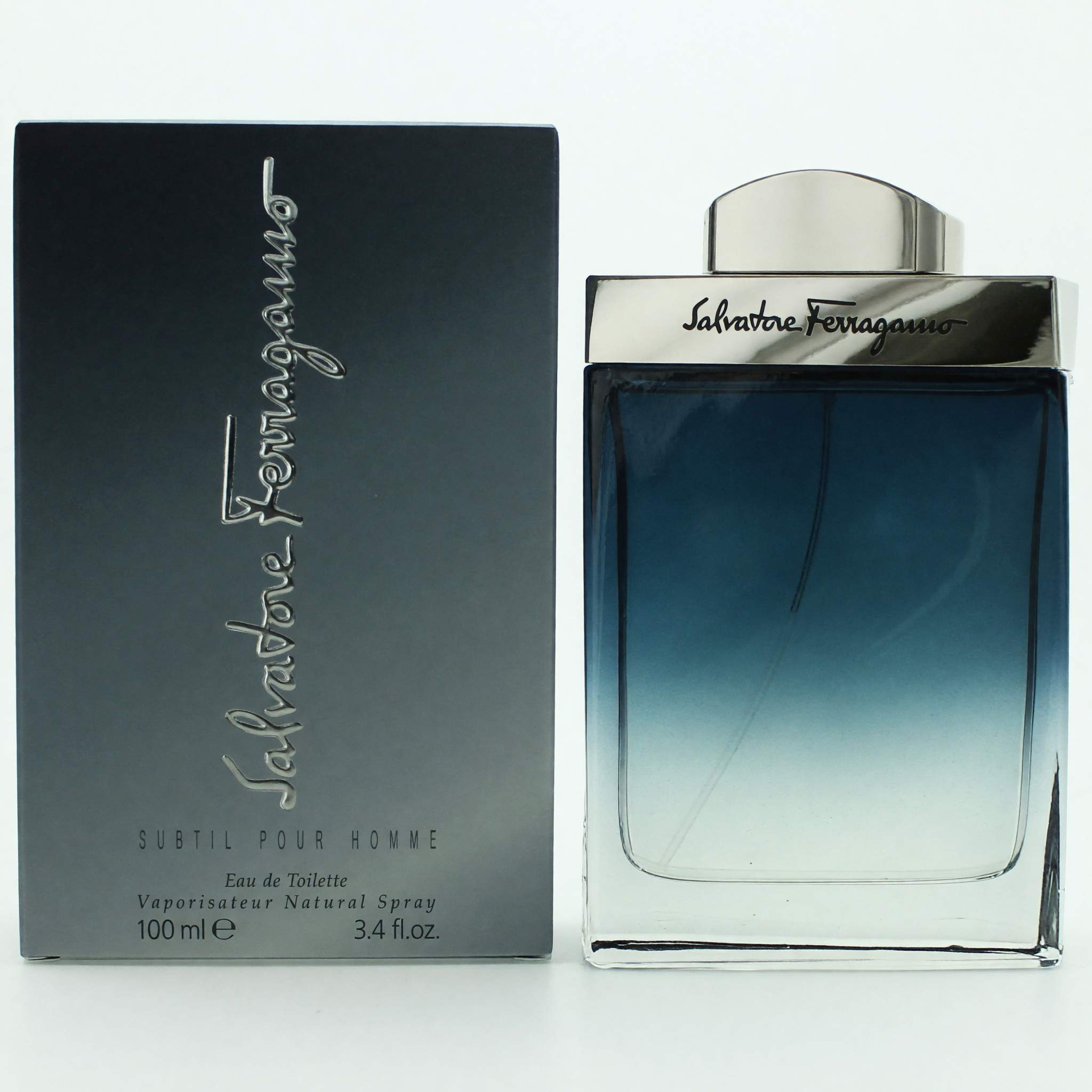 Subtil by Salvatore Ferragamo, 3.4 oz EDT Spray for Men