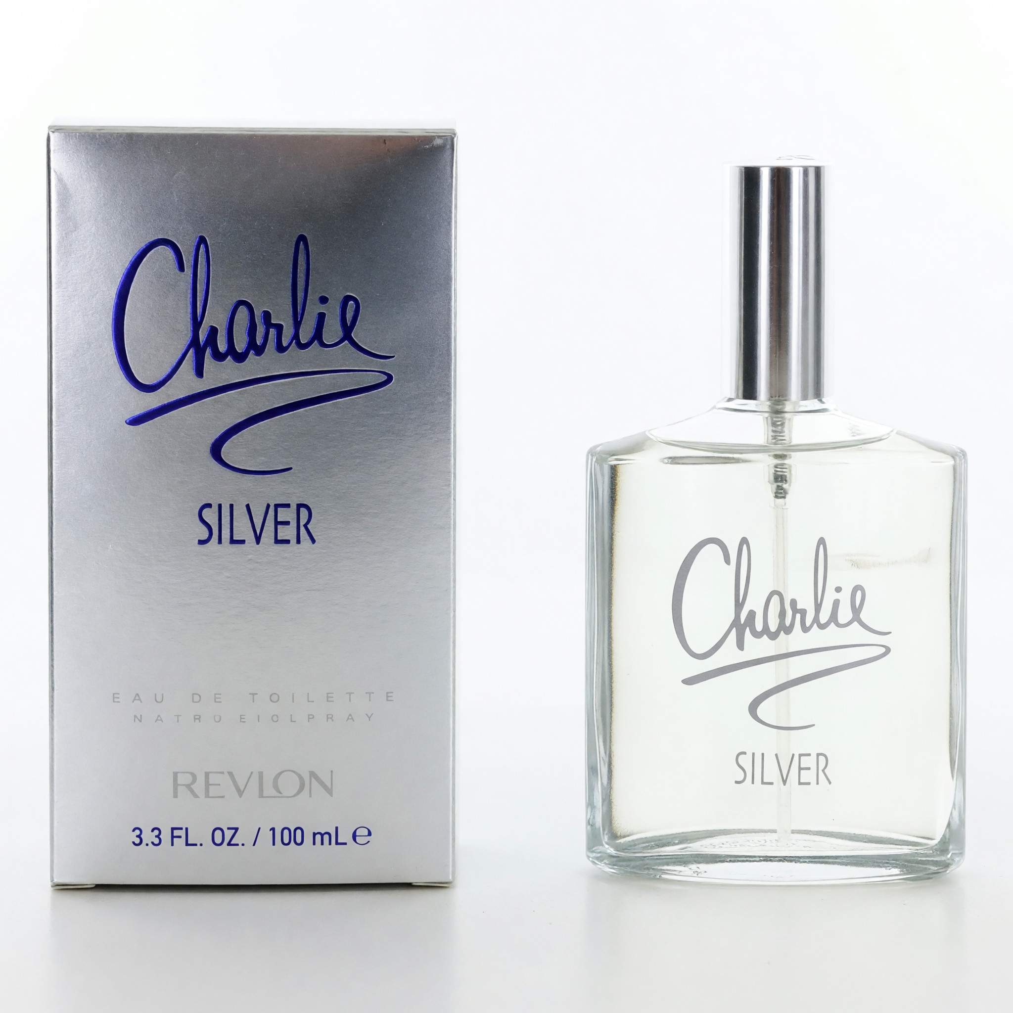 Charlie Silver by Revlon, 3.4 oz EDT Spray for Women