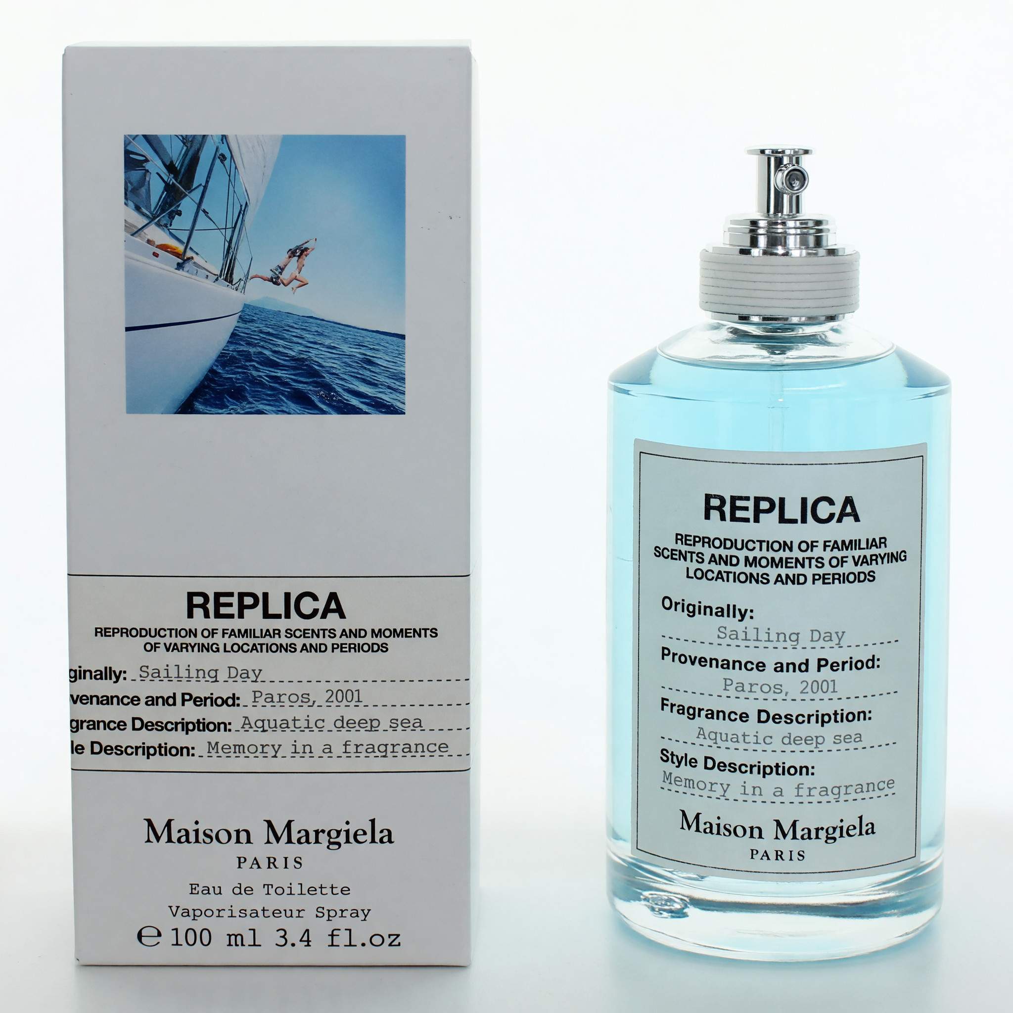 Replica Sailing Day by Maison Margiela, 3.4 oz EDT Spray for Unisex