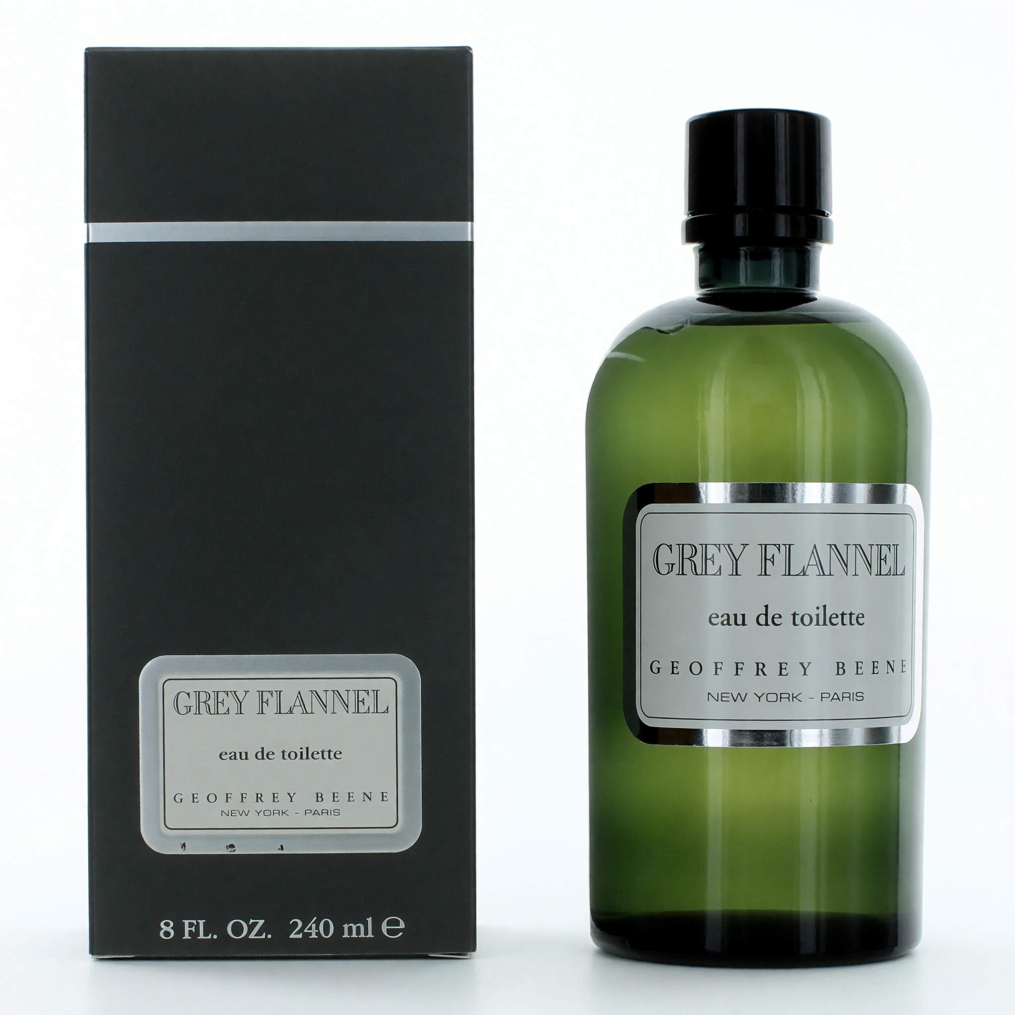 Grey Flannel by Geoffrey Beene, 8 oz EDT Splash for Men in a Box