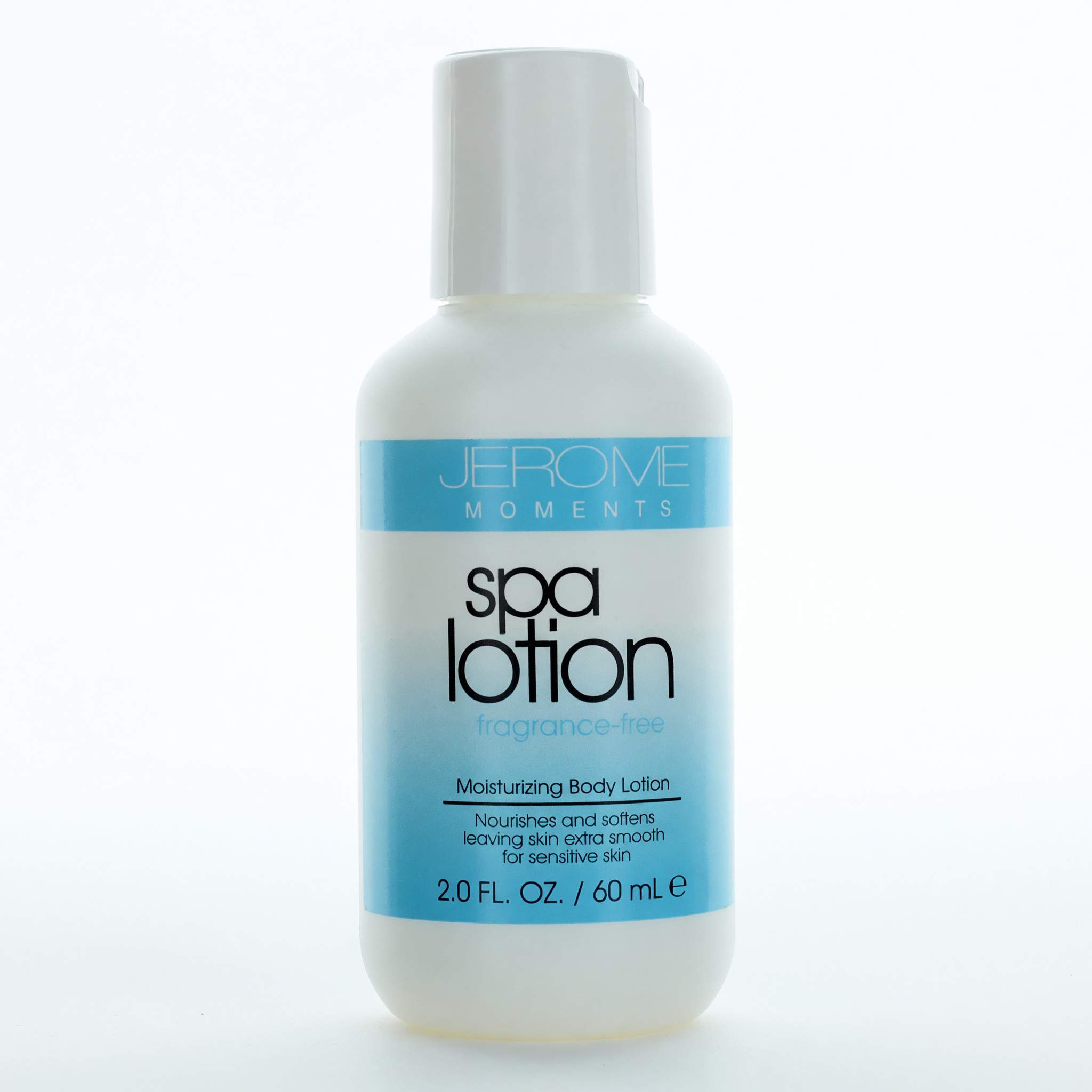 Spa Lotion Fragrance Free by Jerome Moments, 2oz Body Lotion women