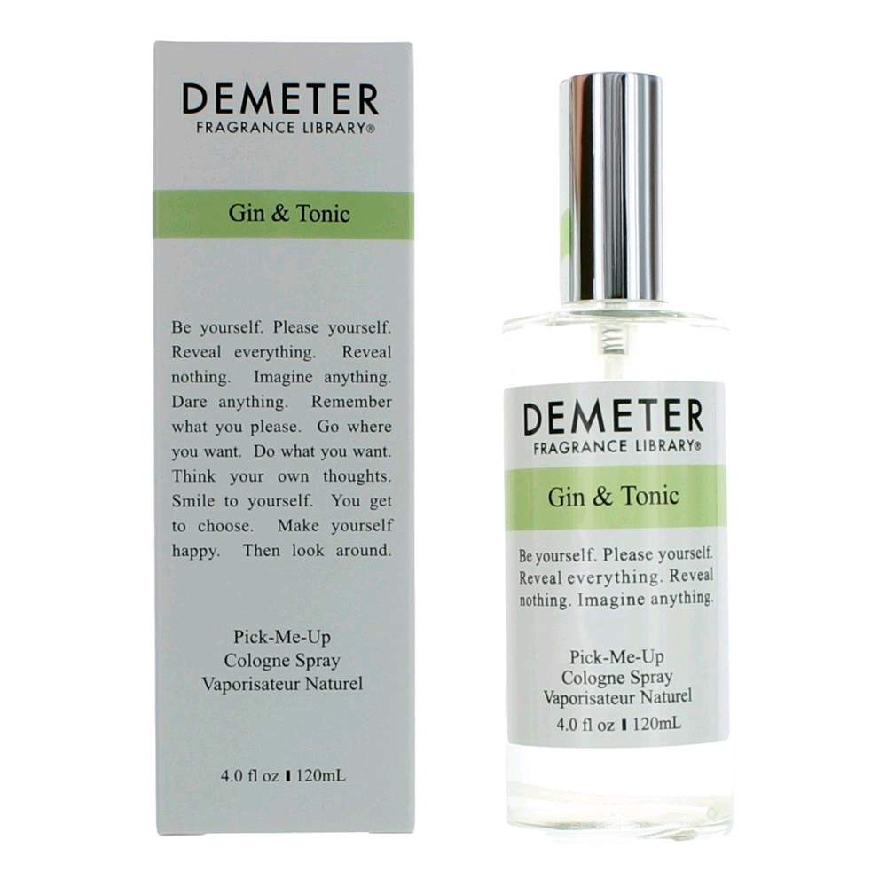 Gin & Tonic by Demeter, 4 oz Cologne Spray for Unisex