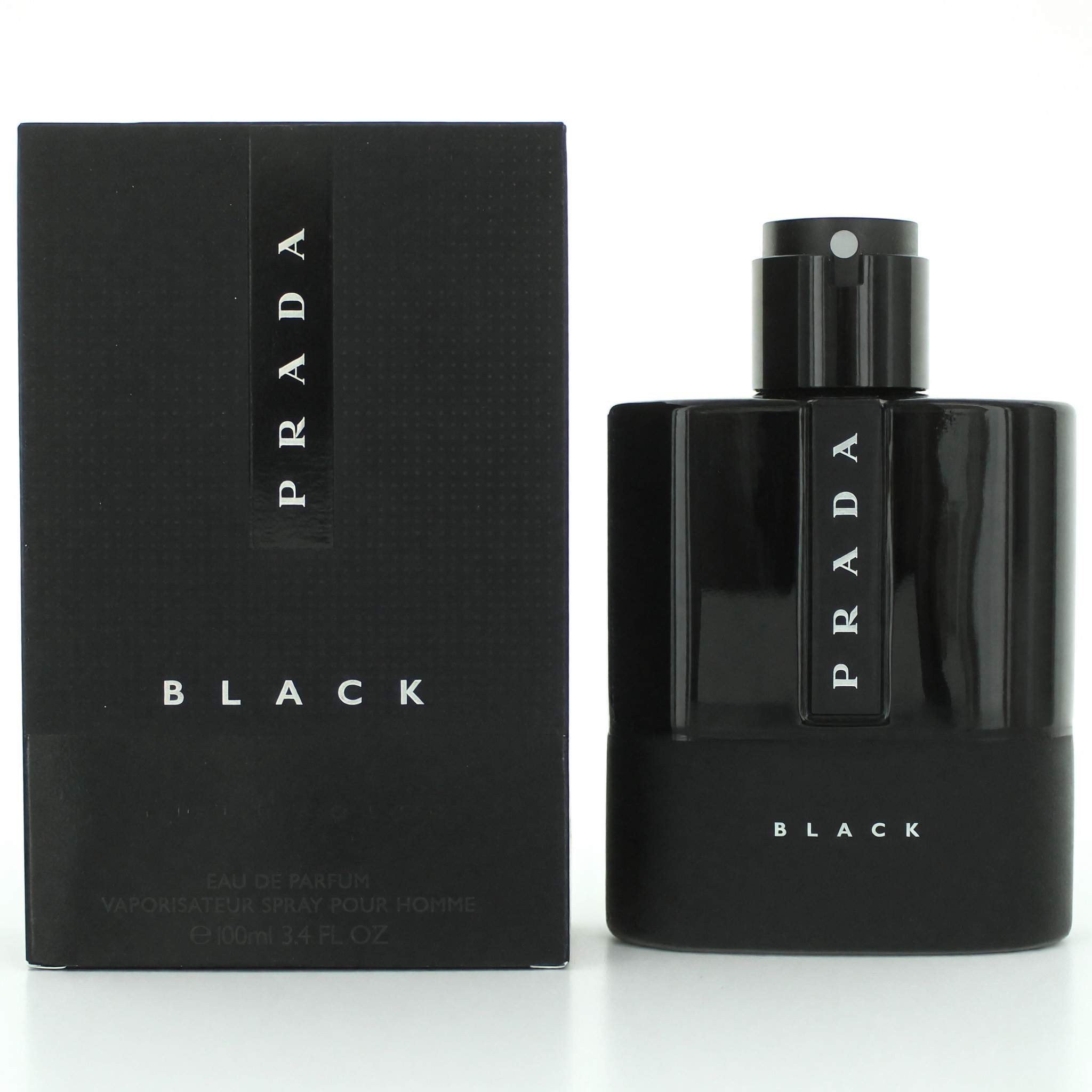 Prada Luna Rossa Black by Prada, 3.4 oz EDP Spray for Men