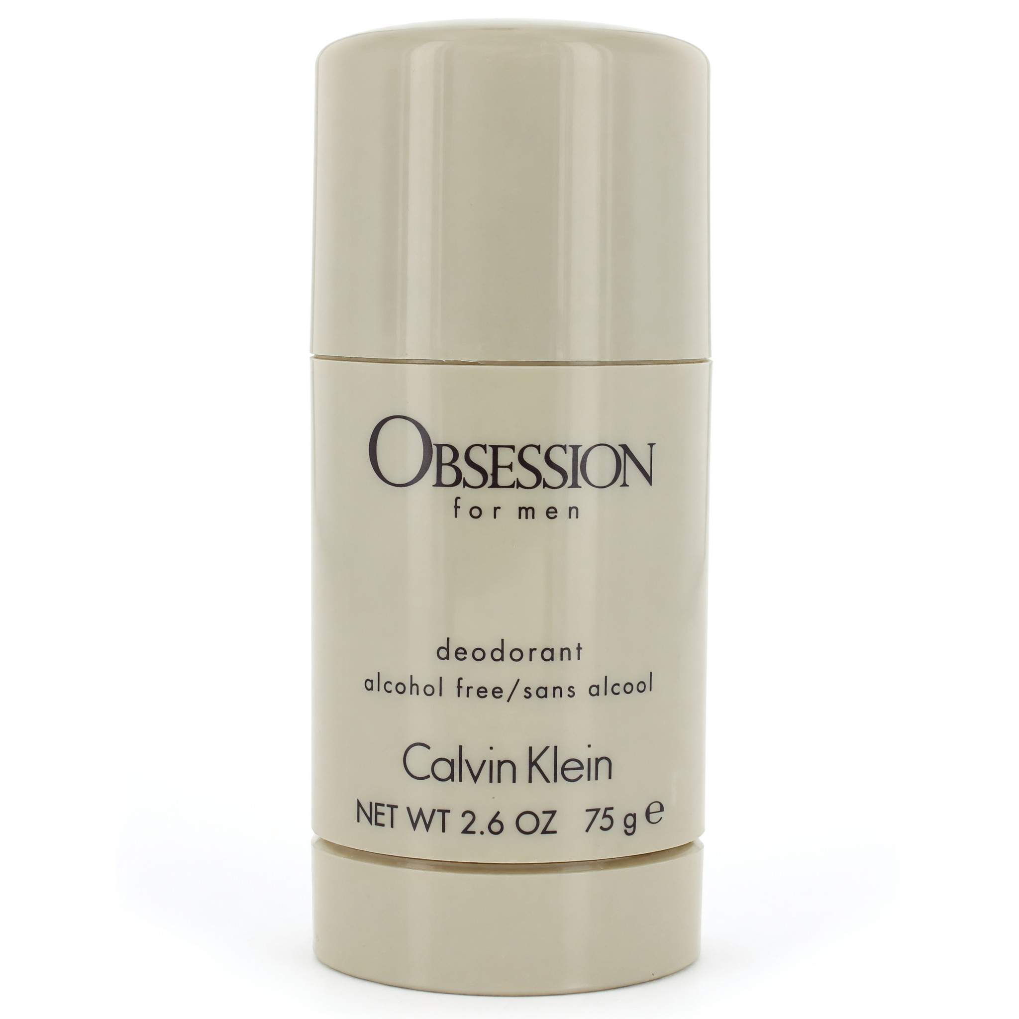 Obsession by Calvin Klein, 2.6 oz Deodorant Stick for Men