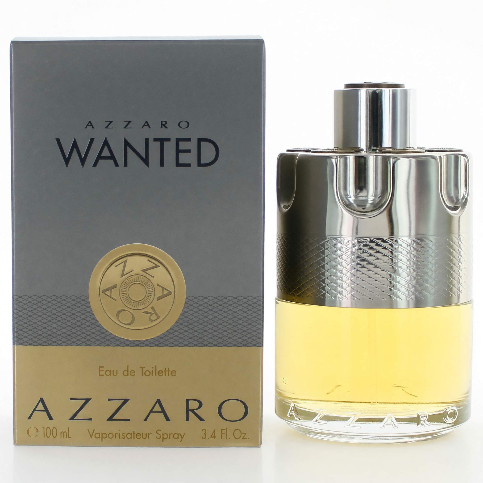 Azzaro Wanted by Azzaro, 3.4 oz EDT Spray for Men