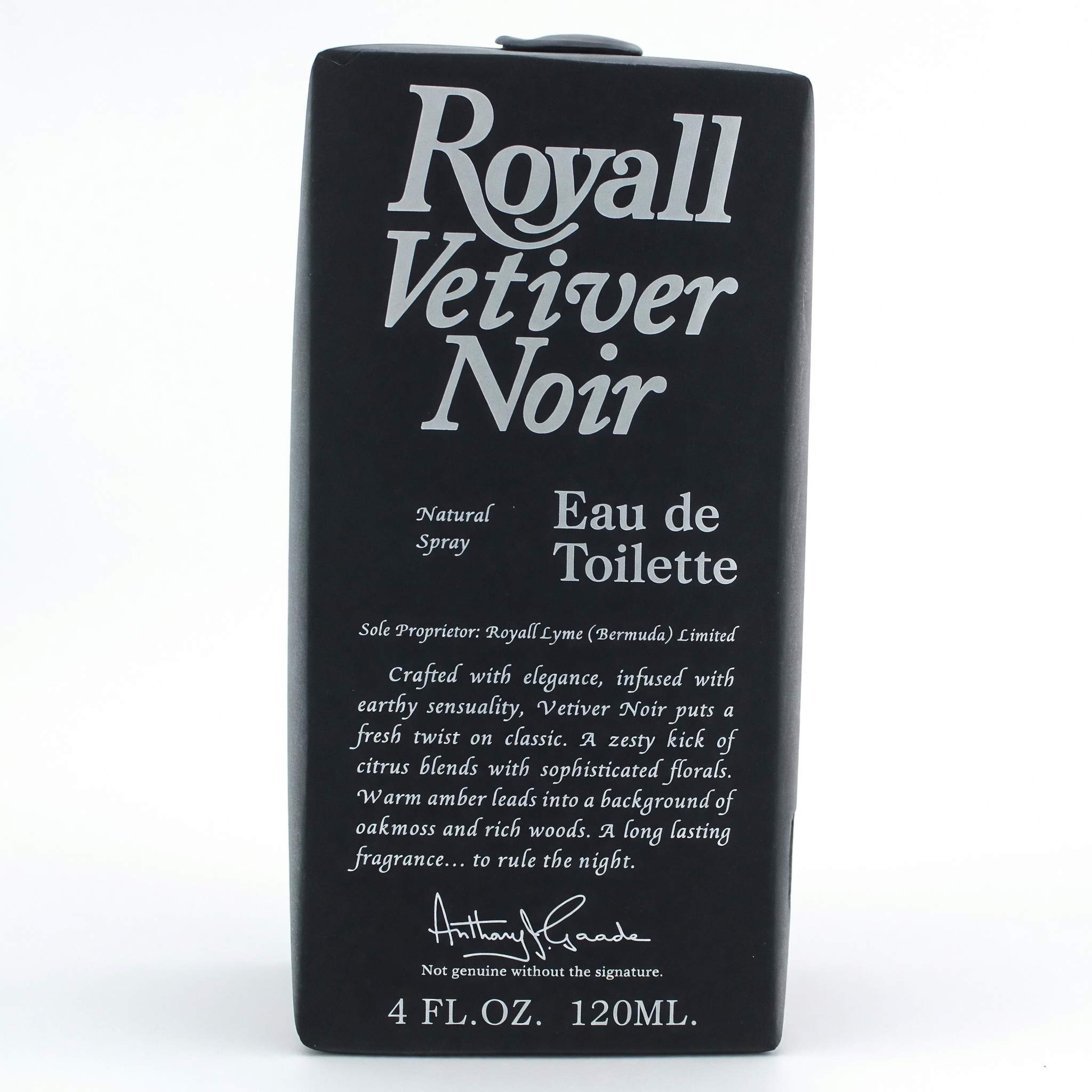 Royall Vetiver Noir by Royall Fragrance, 4 oz EDT Spray for Men