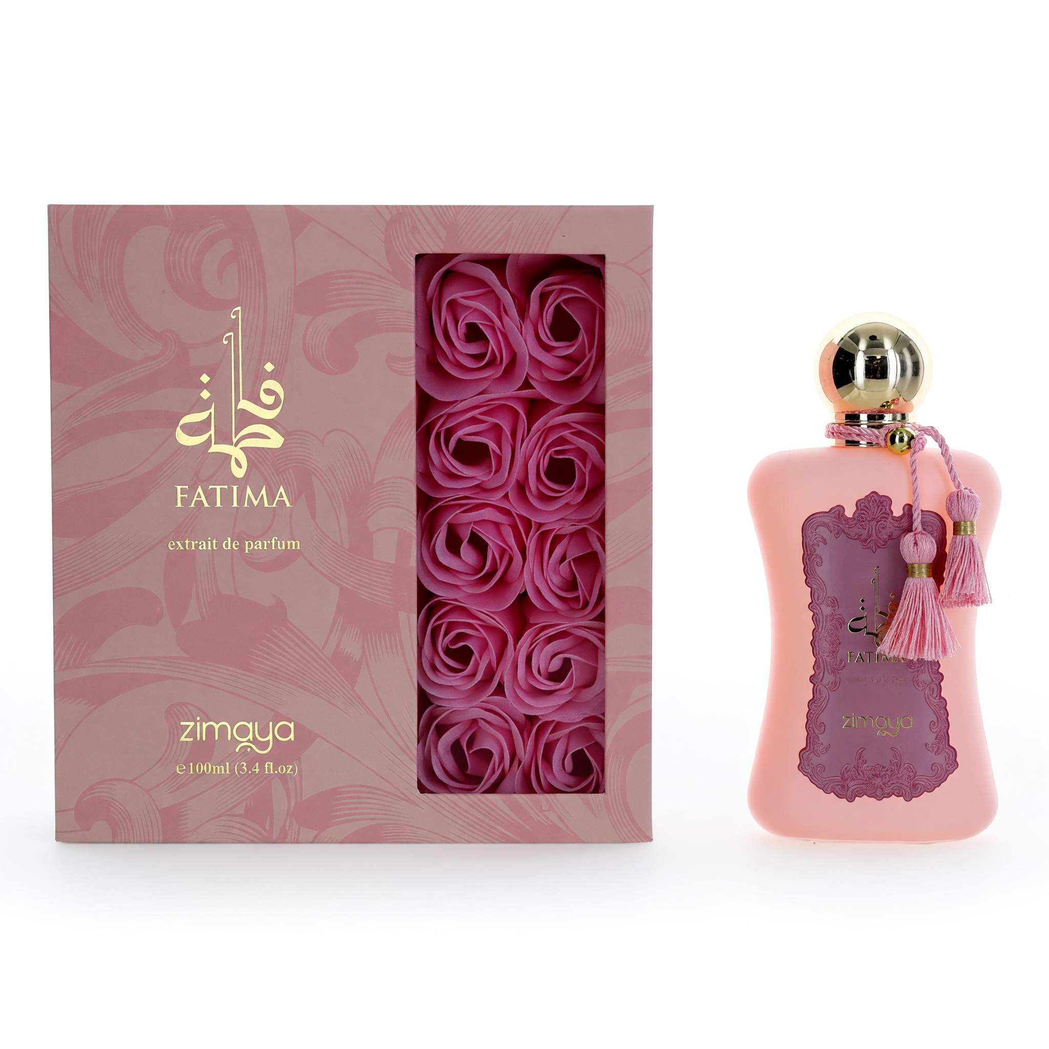 Fatima by Zimaya, 3.4 oz Extrait De Parfum for Women