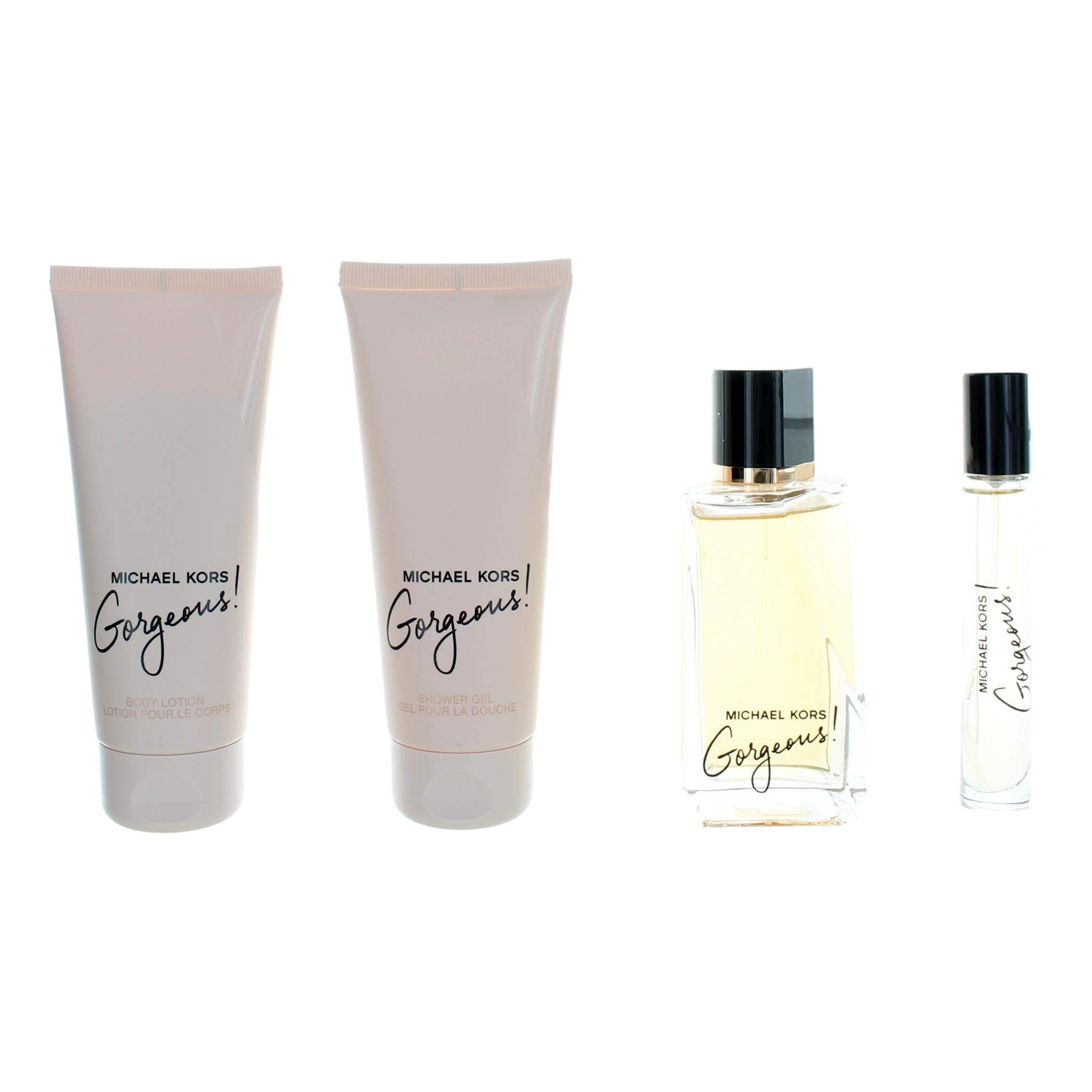 Michael Kors Gorgeous by Michael Kors, 4 Piece Gift Set