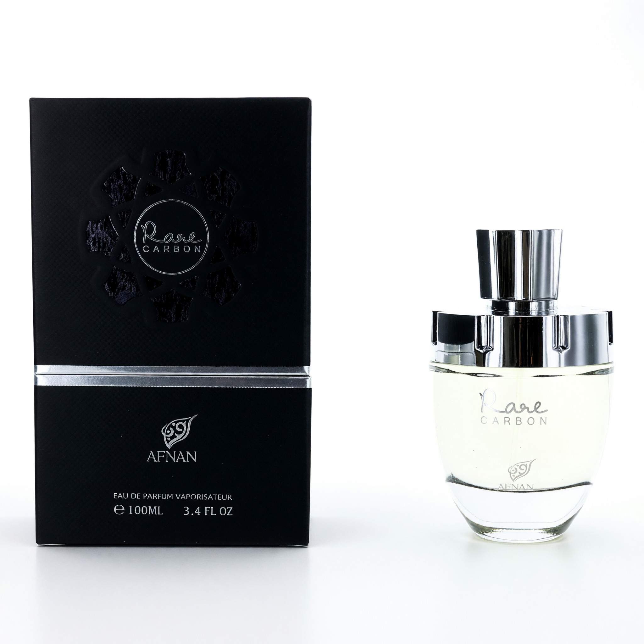 Rare Carbon by Afnan, 3.4 oz EDP Spray for Men