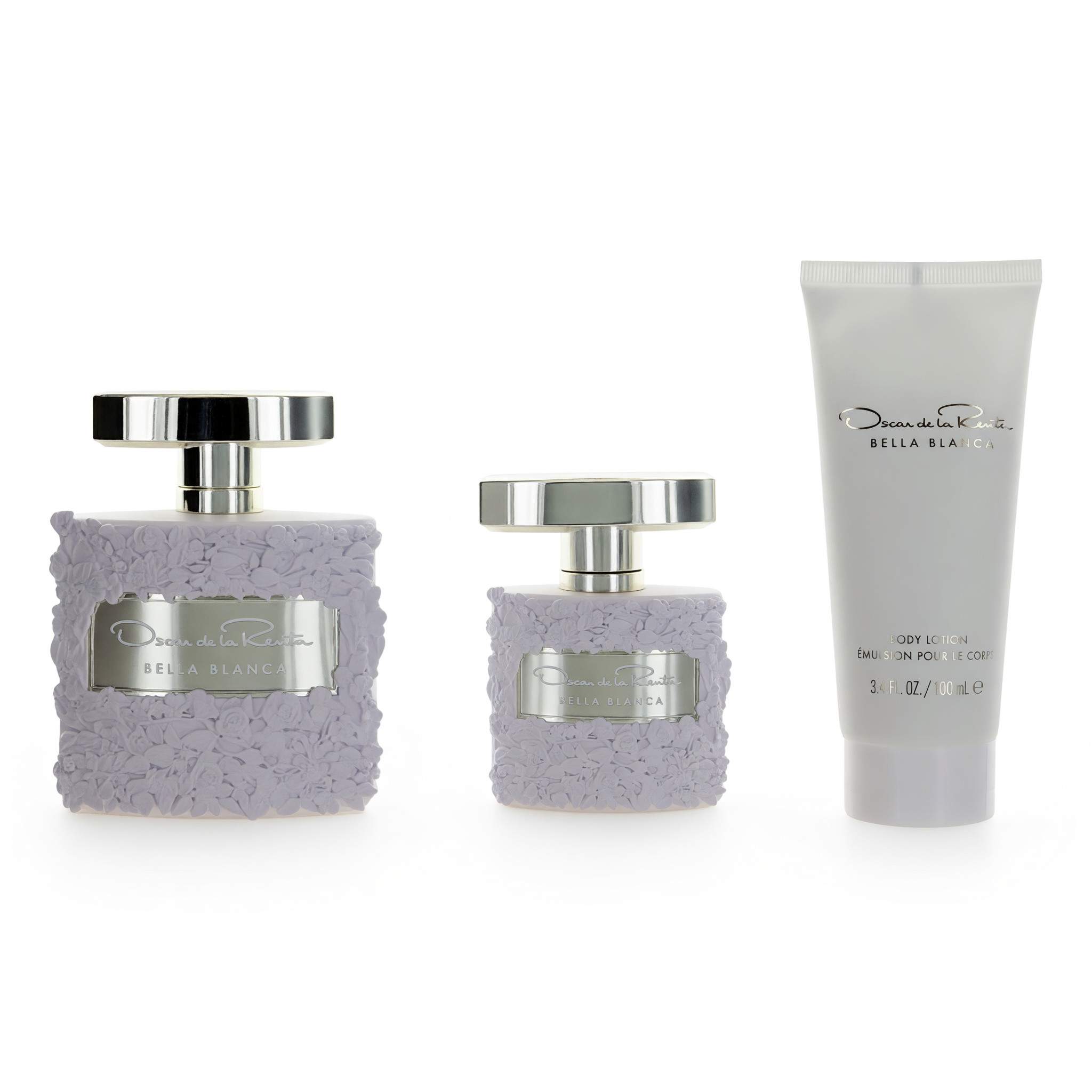 Bella Blanca by Oscar De La Renta, 3 Piece Gift Set for Women