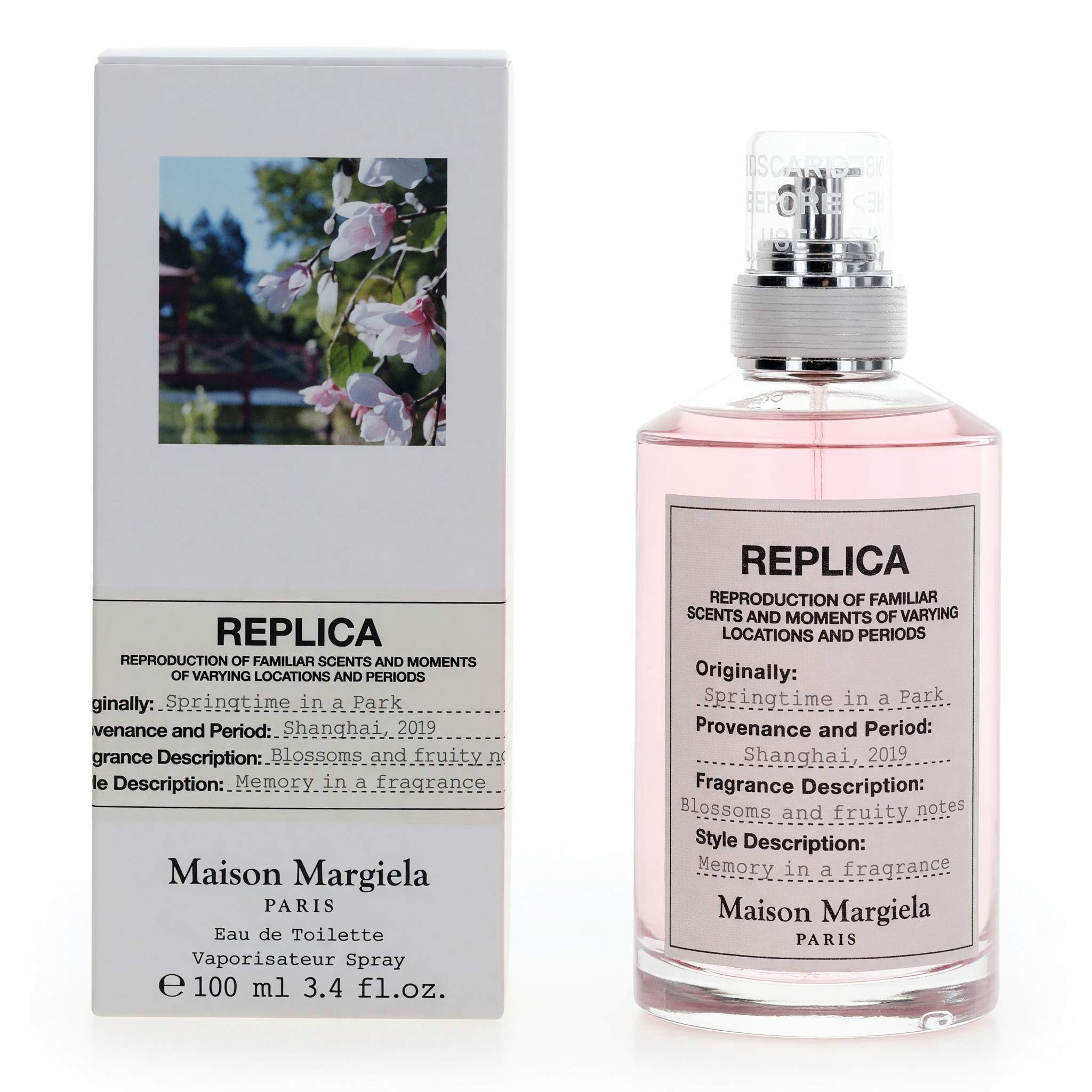 Replica Springtime in a Park by Maison Margiela, 3.4oz EDT Spray for Unisex