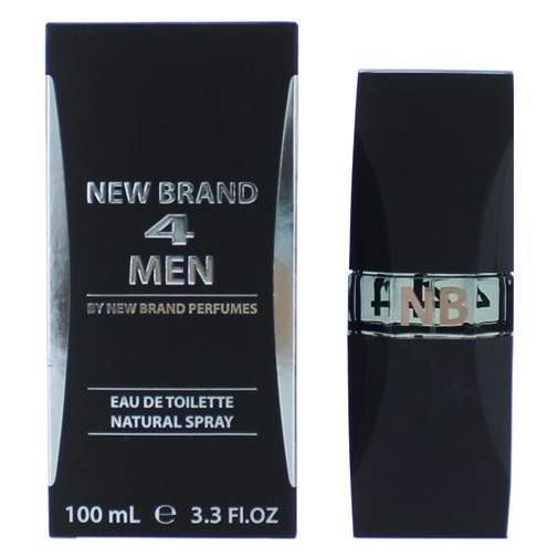 4 Men by New Brand, 3.3 oz EDT Spray for Men