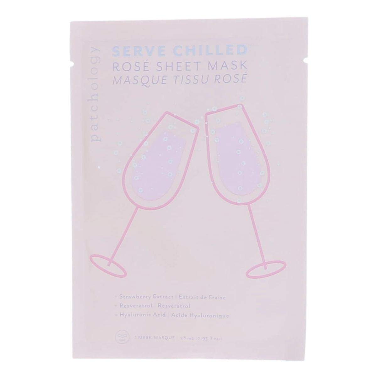 Patchology Serve Chilled by Patchology, 1 Rose Sheet Mask