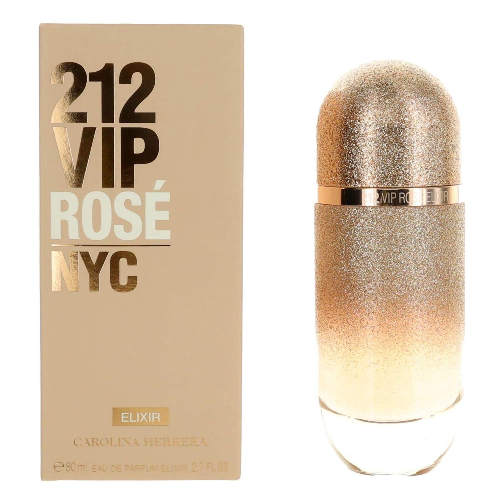 212 VIP Rose Elixir by Carolina Herrera, 2.7oz EDP Elixir Spray women