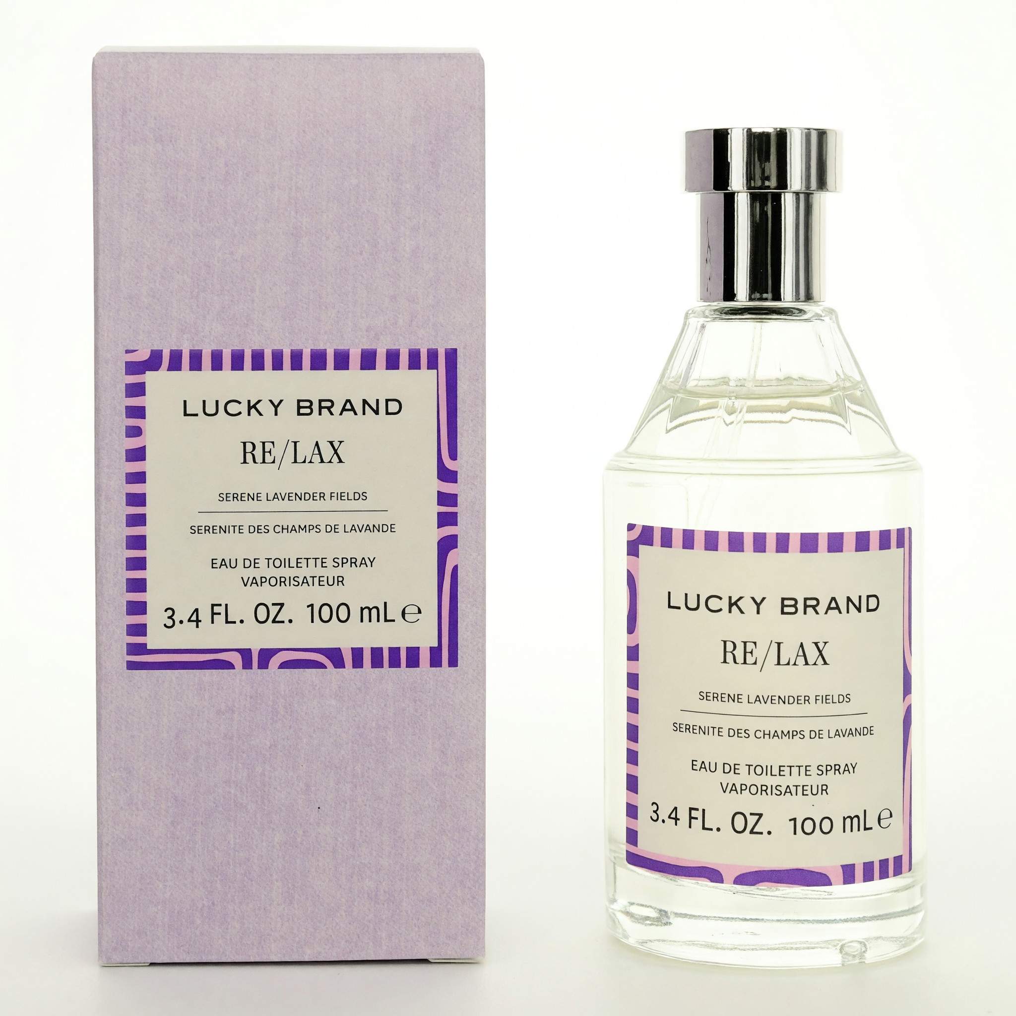 Lucky Brand Re/Lax by Lucky Brand, 3.4 oz EDT Spray for Women