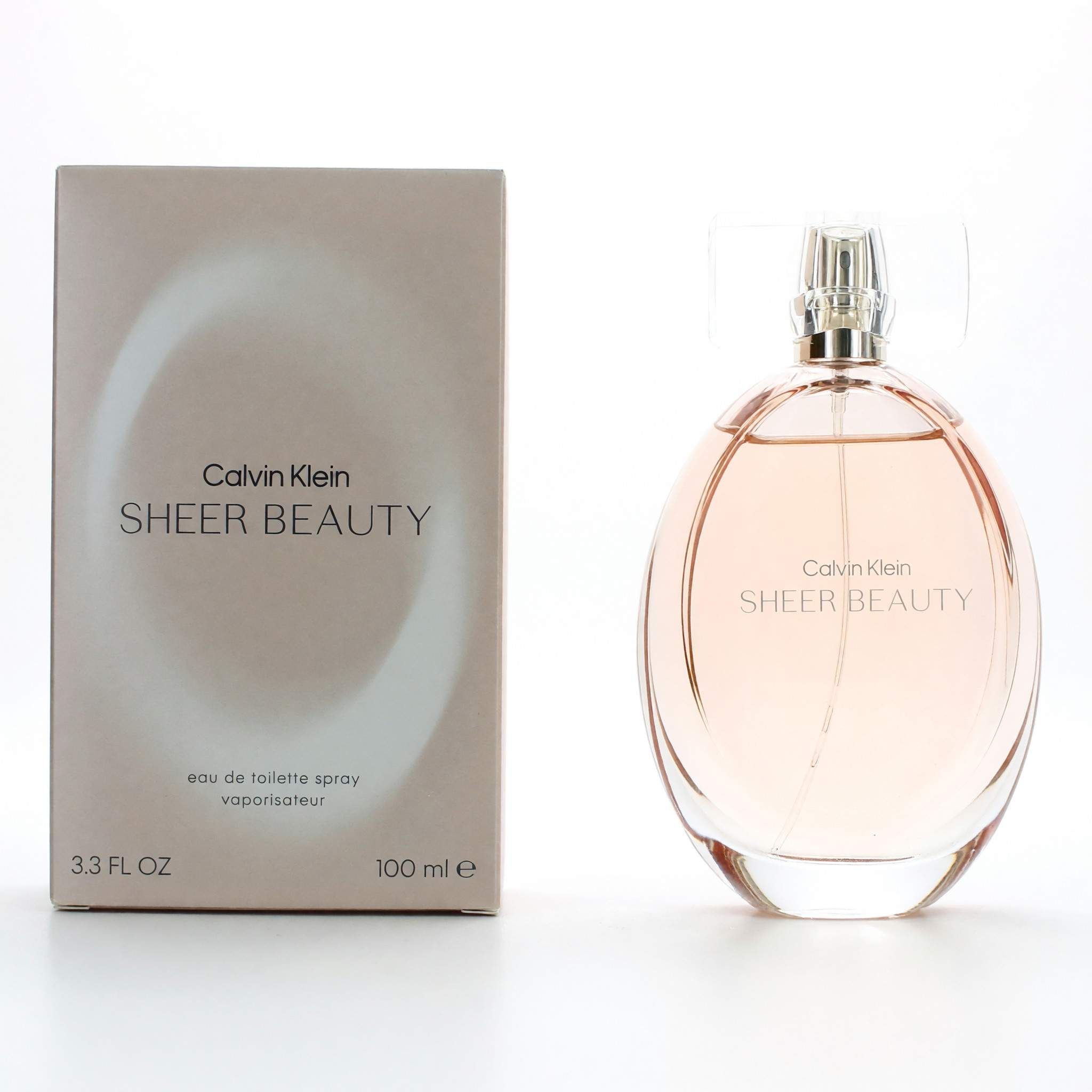 Sheer Beauty by Calvin Klein, 3.4 oz EDT Spray for Women
